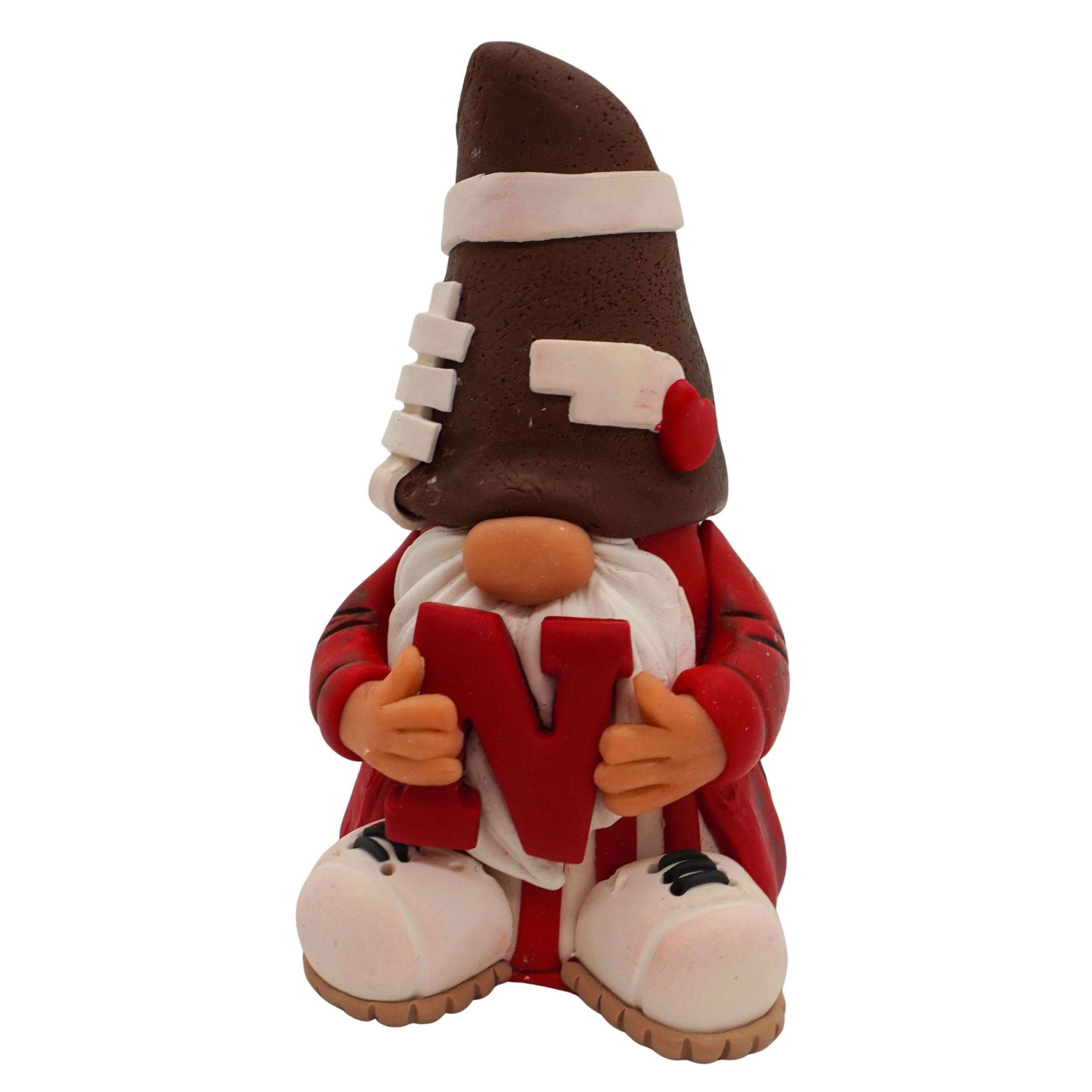 Husker Football Gnome Figurines | Multiple Designs | Clay Art Originals - Image 5