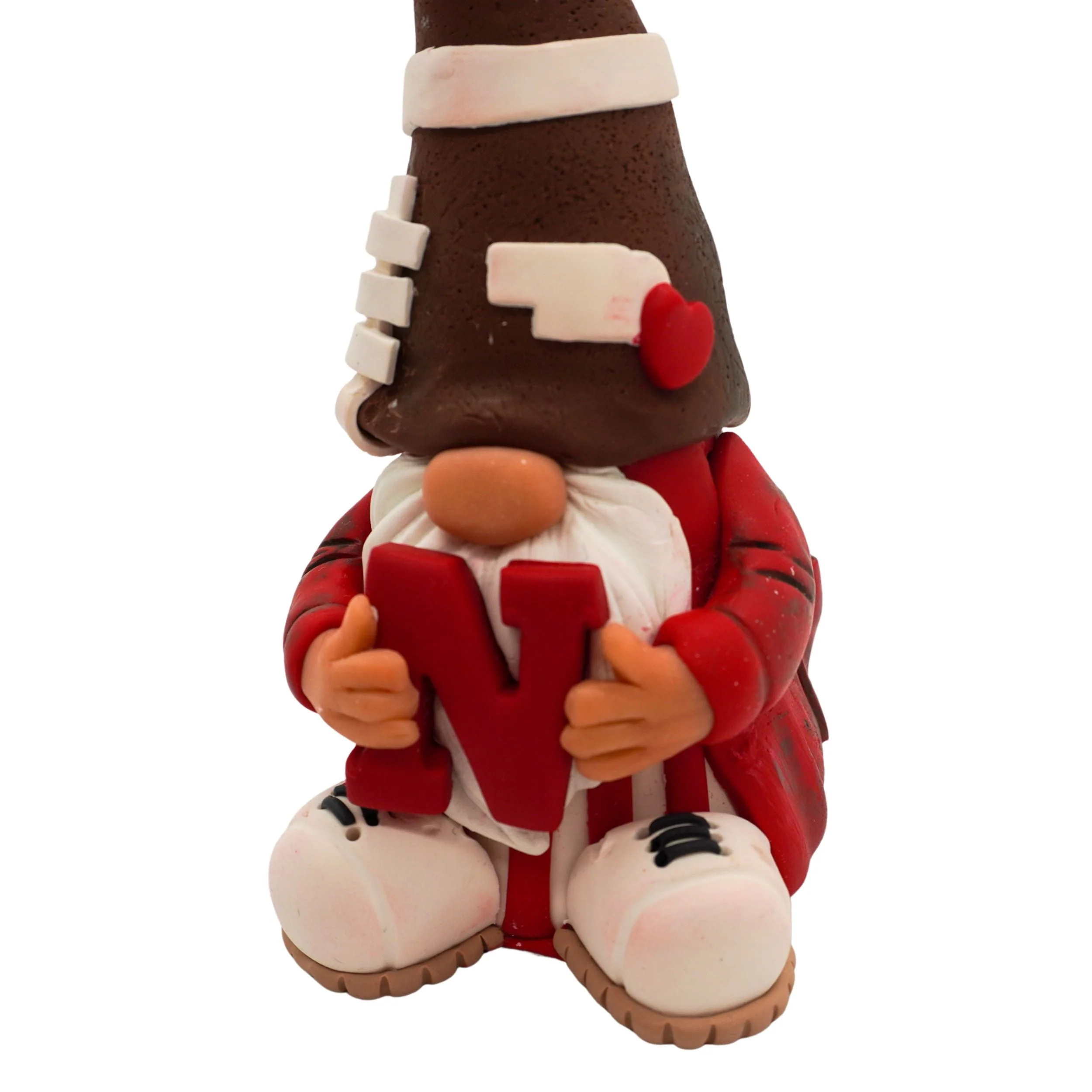 Husker Football Gnome Figurines | Multiple Designs | Clay Art Originals - Image 6