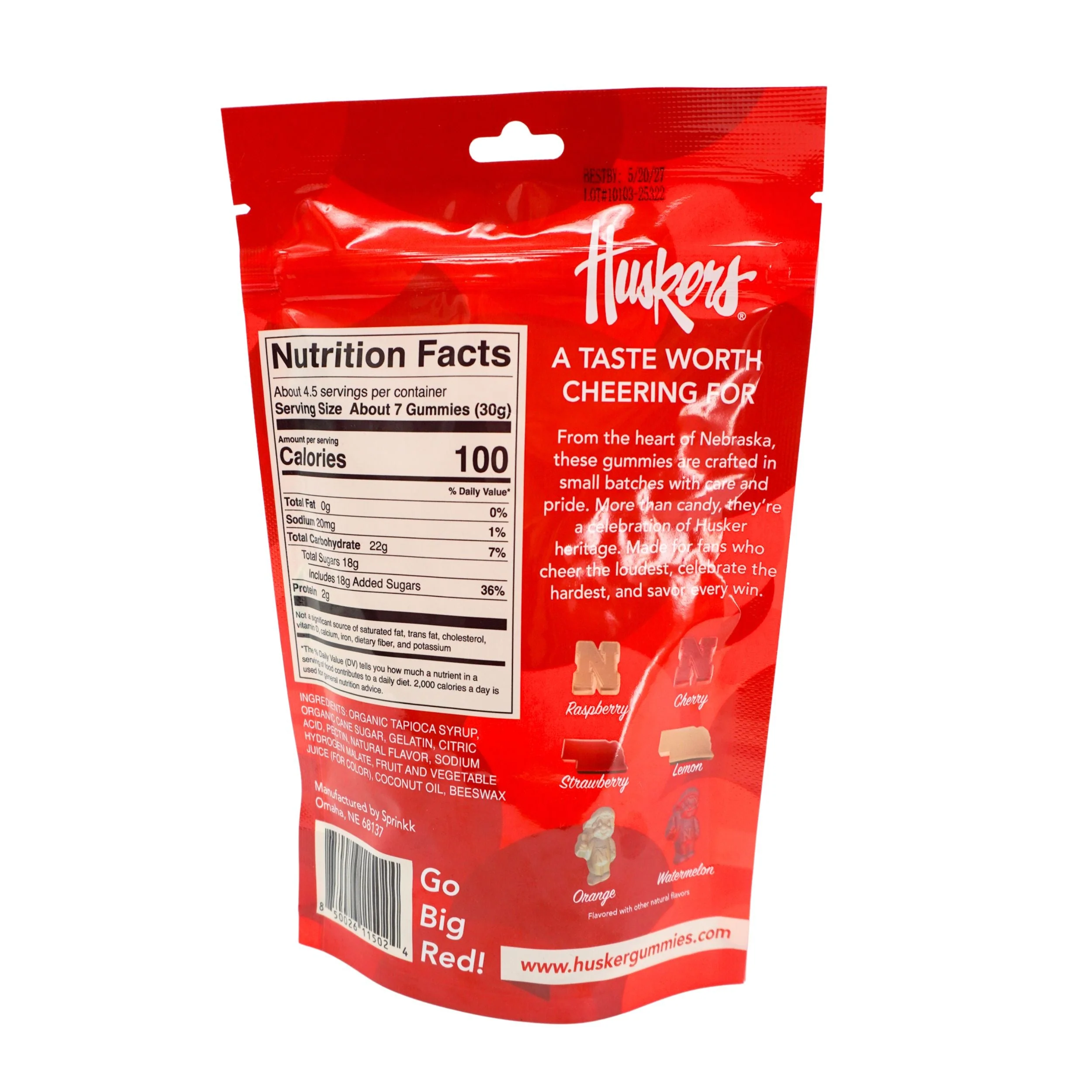 Husker Gummy Candy | 5 oz | Sprinkk - Image 2