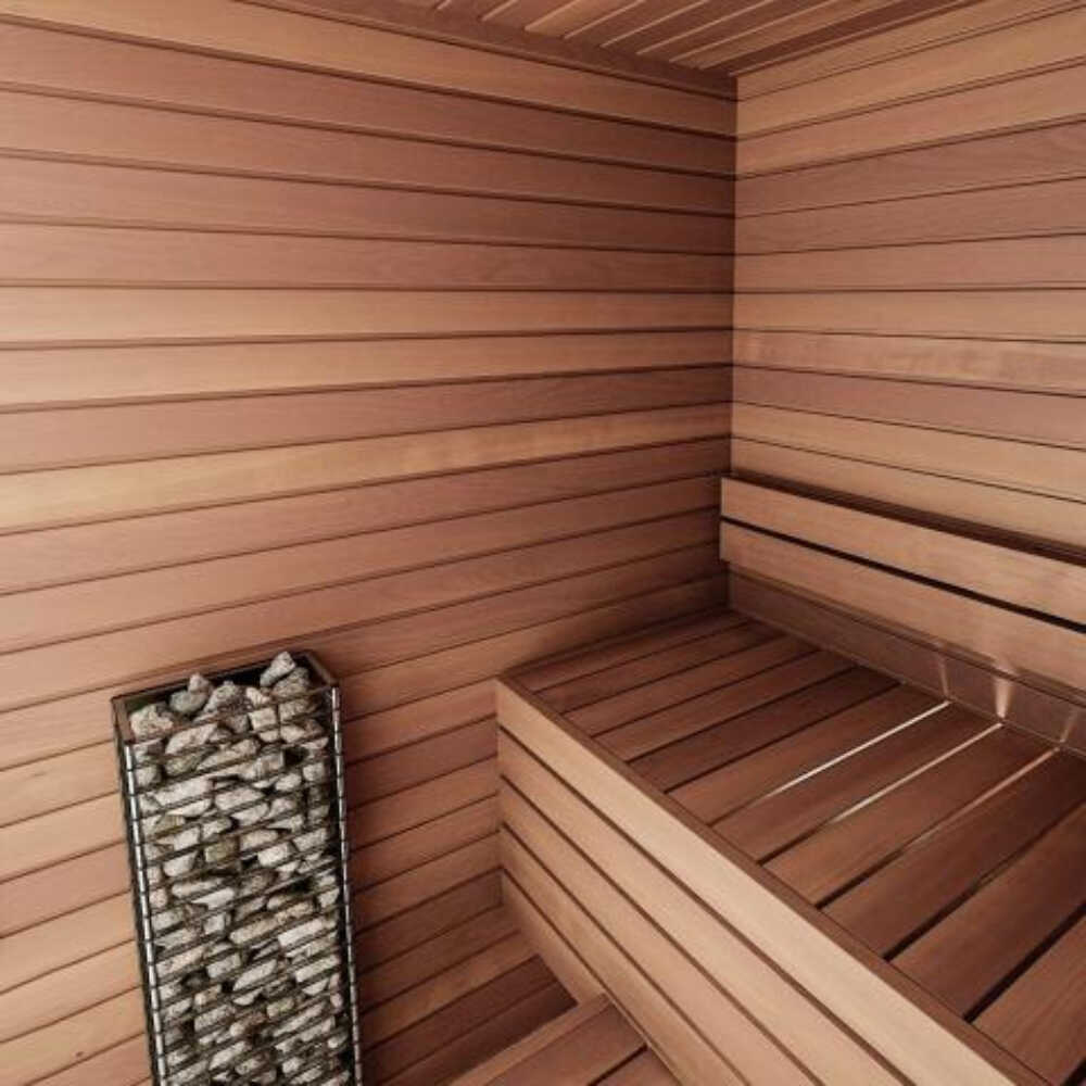 Huum Cliff Mini 4 3.5KW Electric Sauna Heater With Digital Controller & Sauna Stones (SAK58263) - Image 7