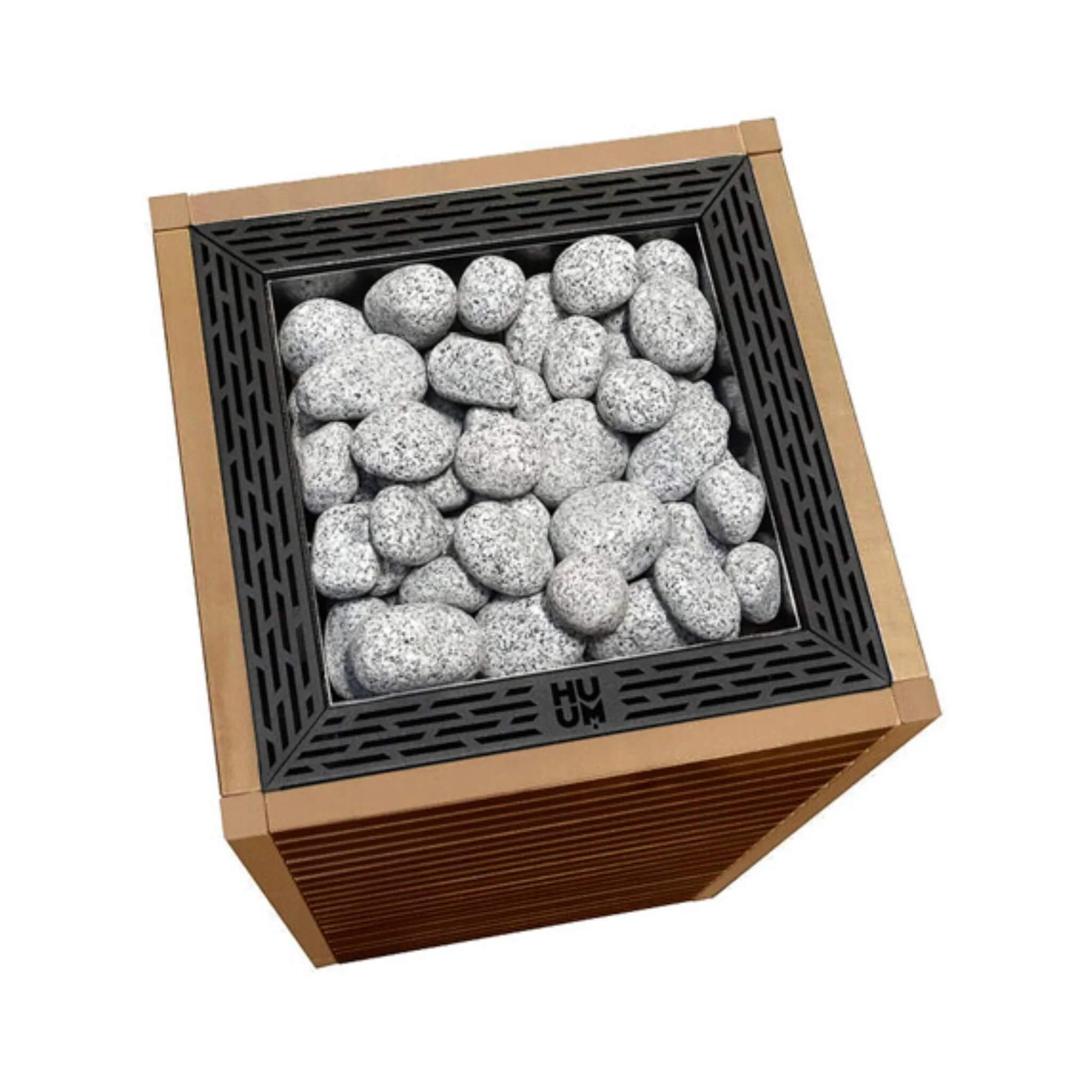 Huum Core Thermo-Aspen Wood Exterior Sauna Heater With UKU Local Controller And Stones (SAK37291) - Image 5