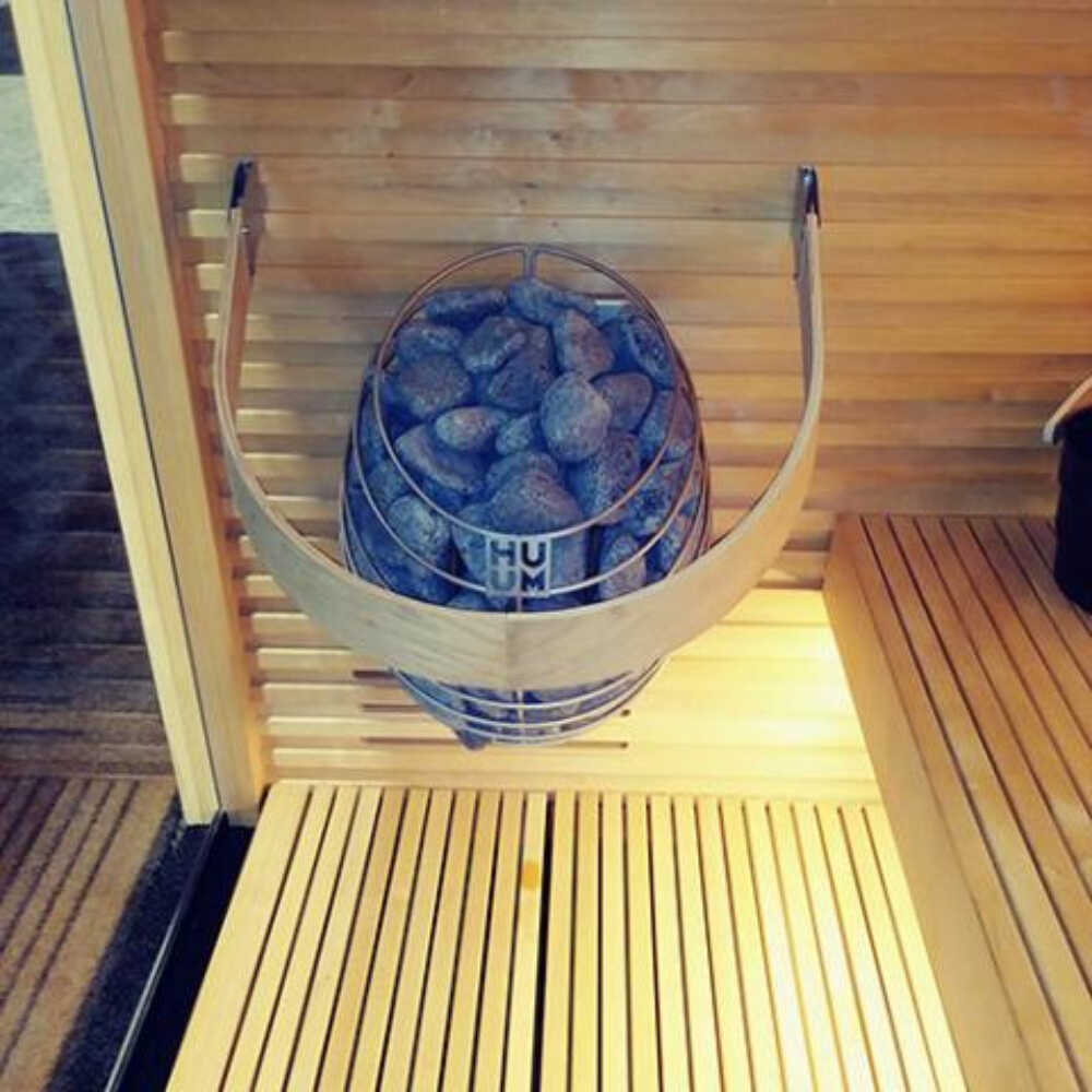 Huum Drop 240V SGS Listed Wall Mount Sauna Heater With UKU Digital Controller & Sauna Stones (SAK43120) - Image 7
