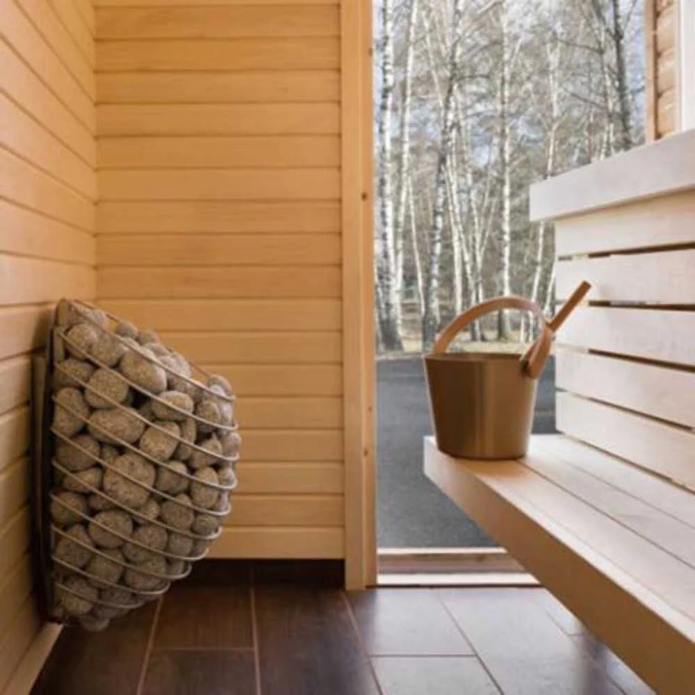 Huum Drop 240V SGS Listed Wall Mount Sauna Heater With UKU Digital Controller & Sauna Stones (SAK43120) - Image 9