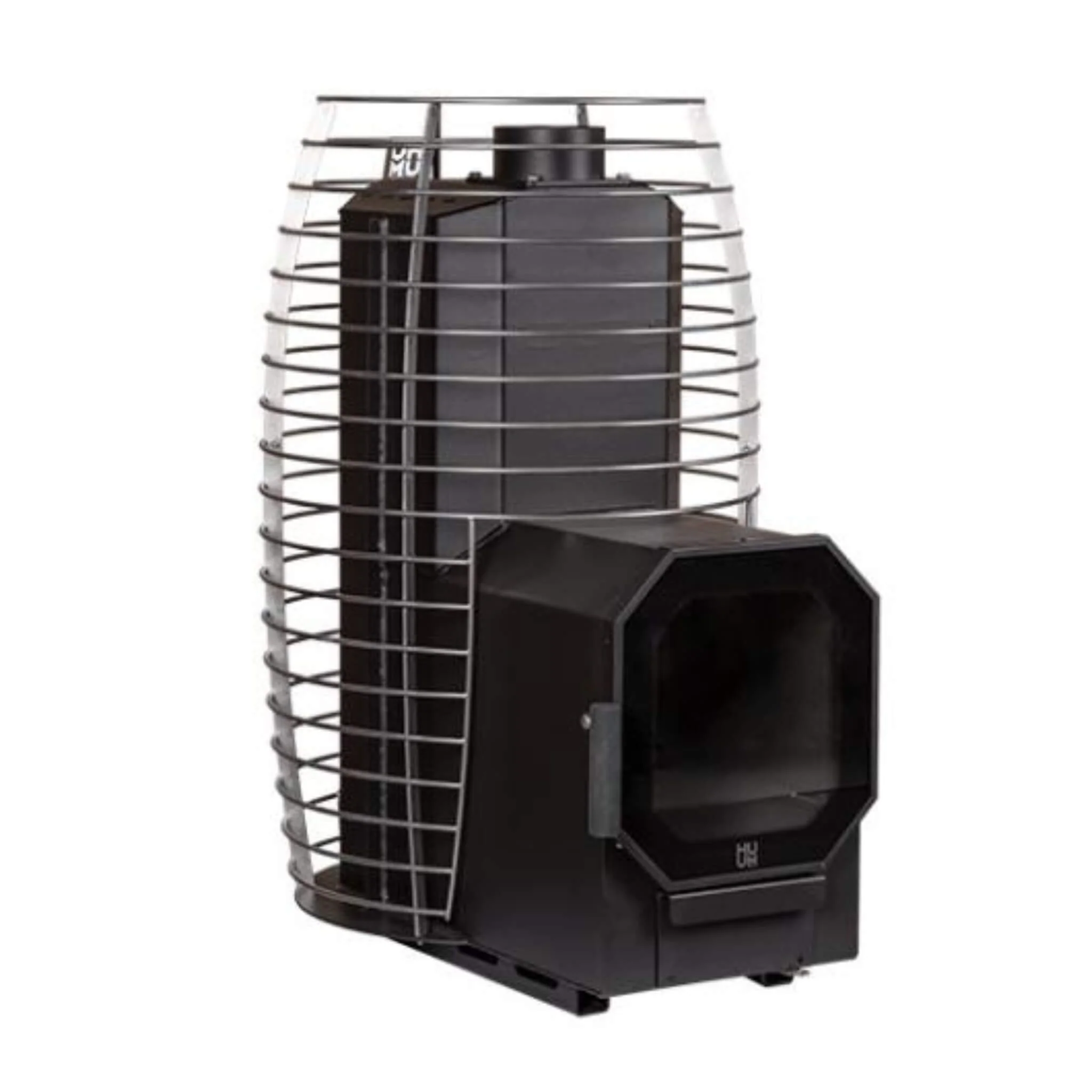 Huum Hive Flow LS 9.8KW Wood-Burning Sauna Stove With Firebox Extension & Sauna Stones [H1016012] (SAK53412) - Image 4