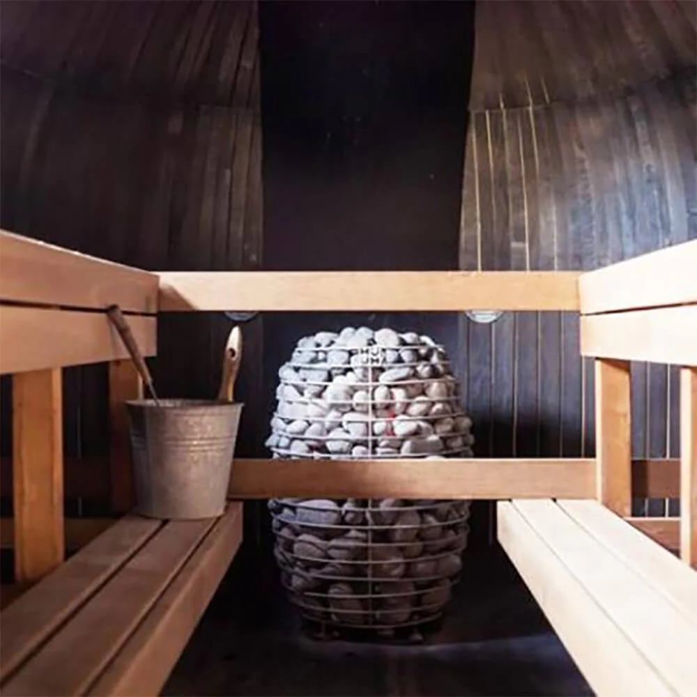 Huum Hive Premium Floor-Mounted Sauna Heater With UKU Control, Extension Box & Sauna Stones (SAK61250) - Image 5