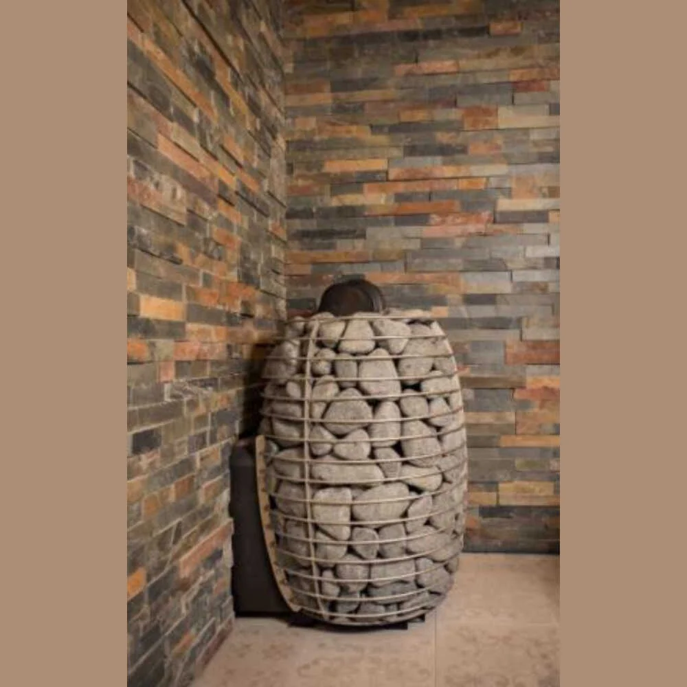 Huum Hive Wood LS 17KW Sauna Stove With Firebox Extension & Sauna Stones [H1010012] (SAK17894) - Image 6