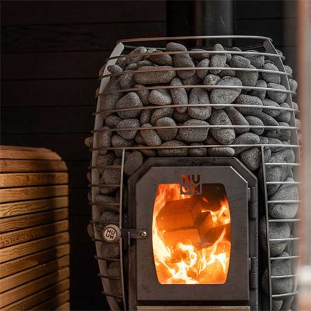 Huum Hive Wood Series Stainless Steel Sauna Stove With Sauna Stones (SAK67159) - Image 5