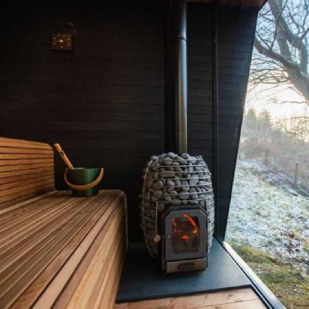 Huum Hive Wood Series Stainless Steel Sauna Stove With Sauna Stones (SAK67159) - Image 6