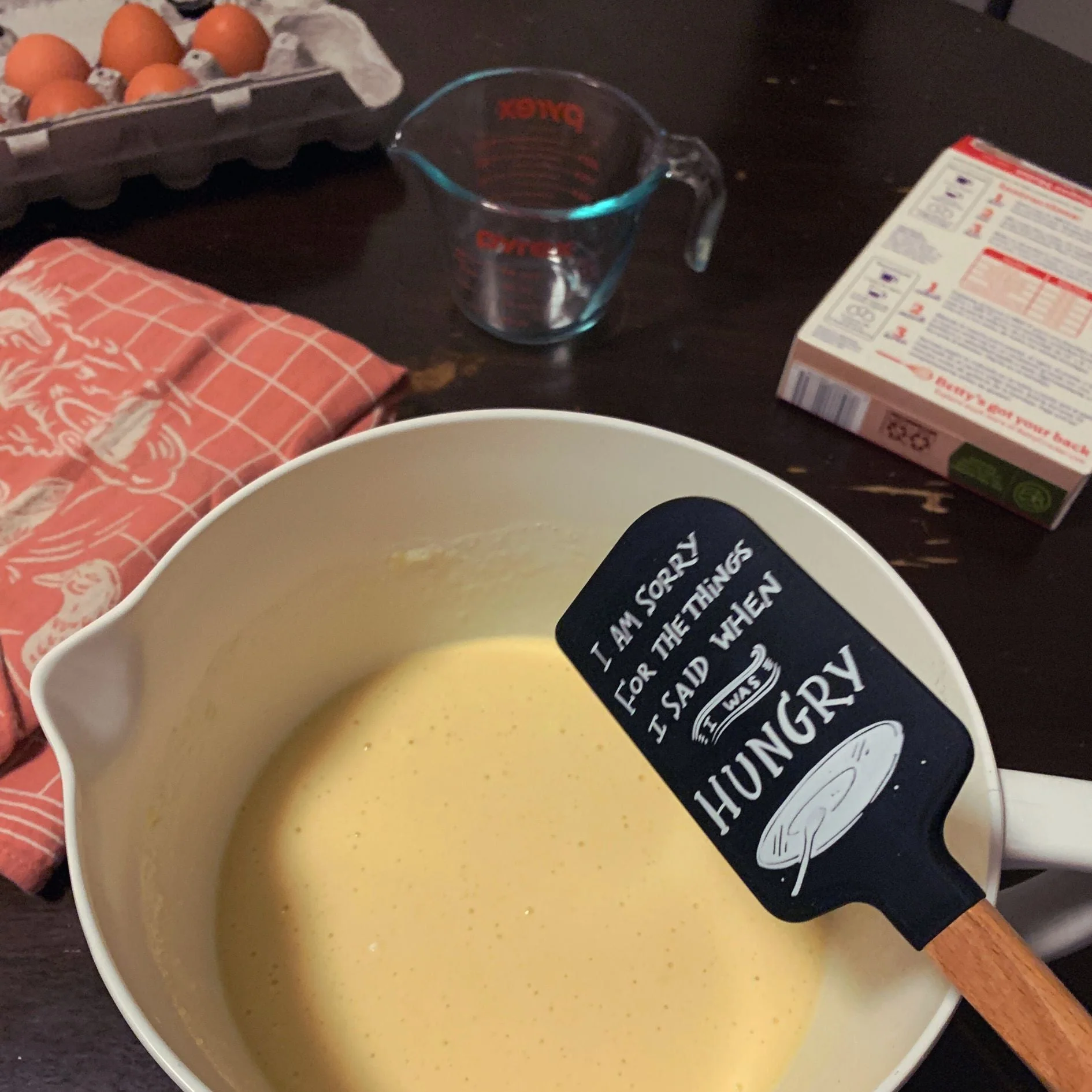 I Am Sorry For The Things I Said When I Was Hungry Spatula With A Wooden Handle - Image 10