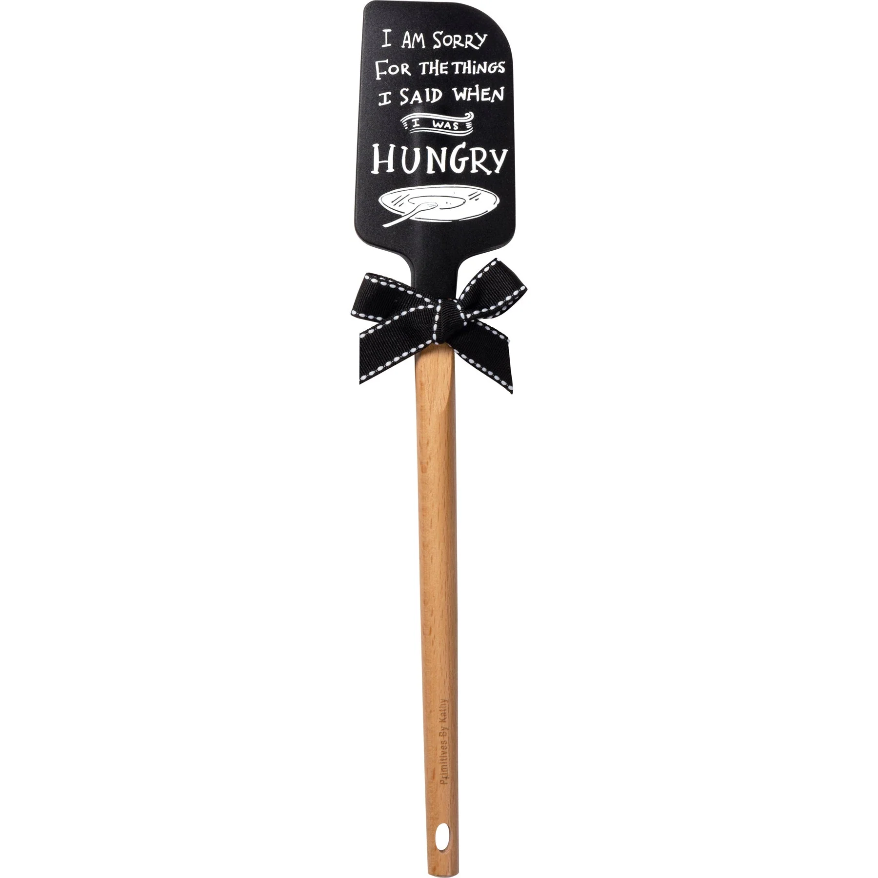 I Am Sorry For The Things I Said When I Was Hungry Spatula With A Wooden Handle - Image 4