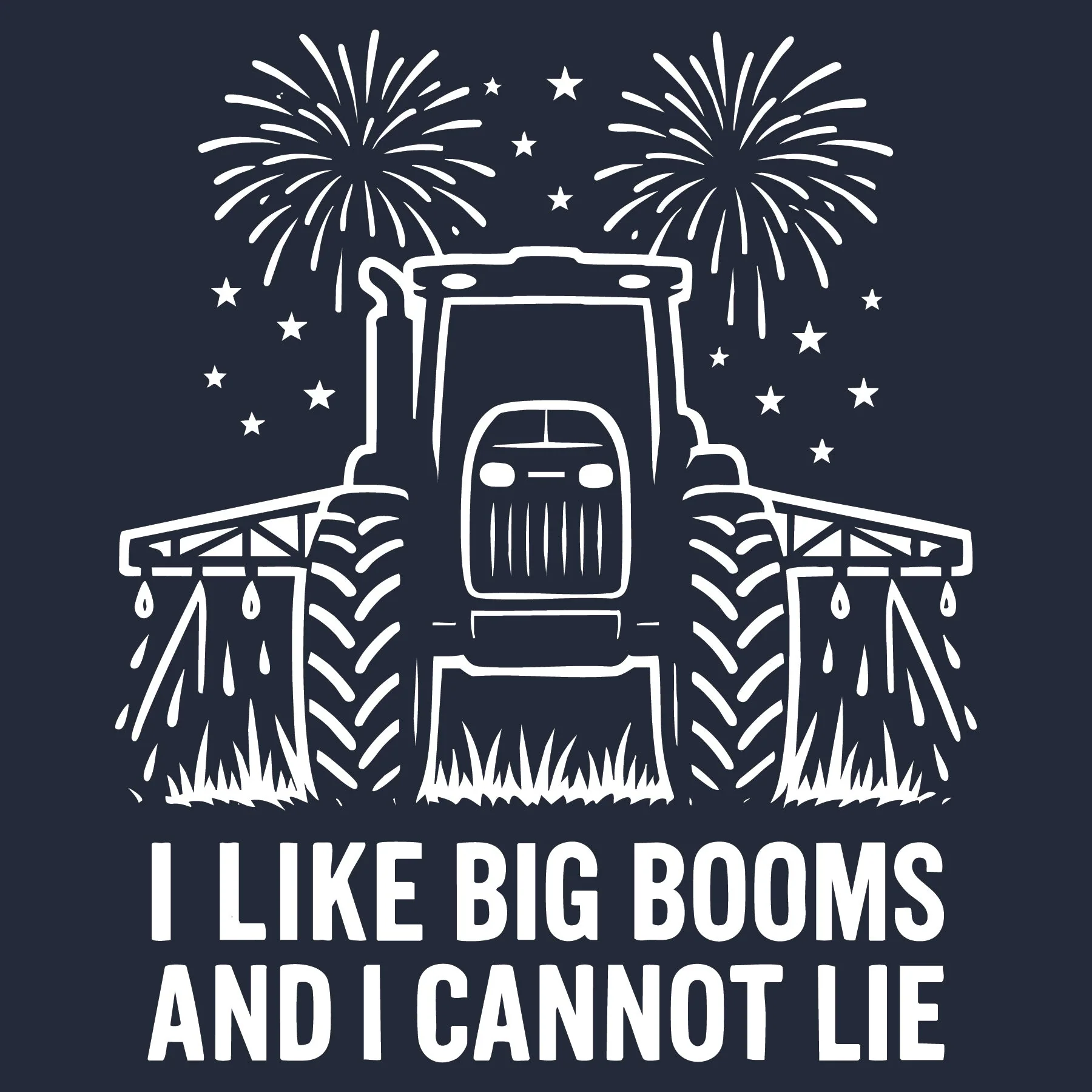 I Like Big Booms T-Shirt | Multiple Sizes | The Hex + The Hive - Image 2