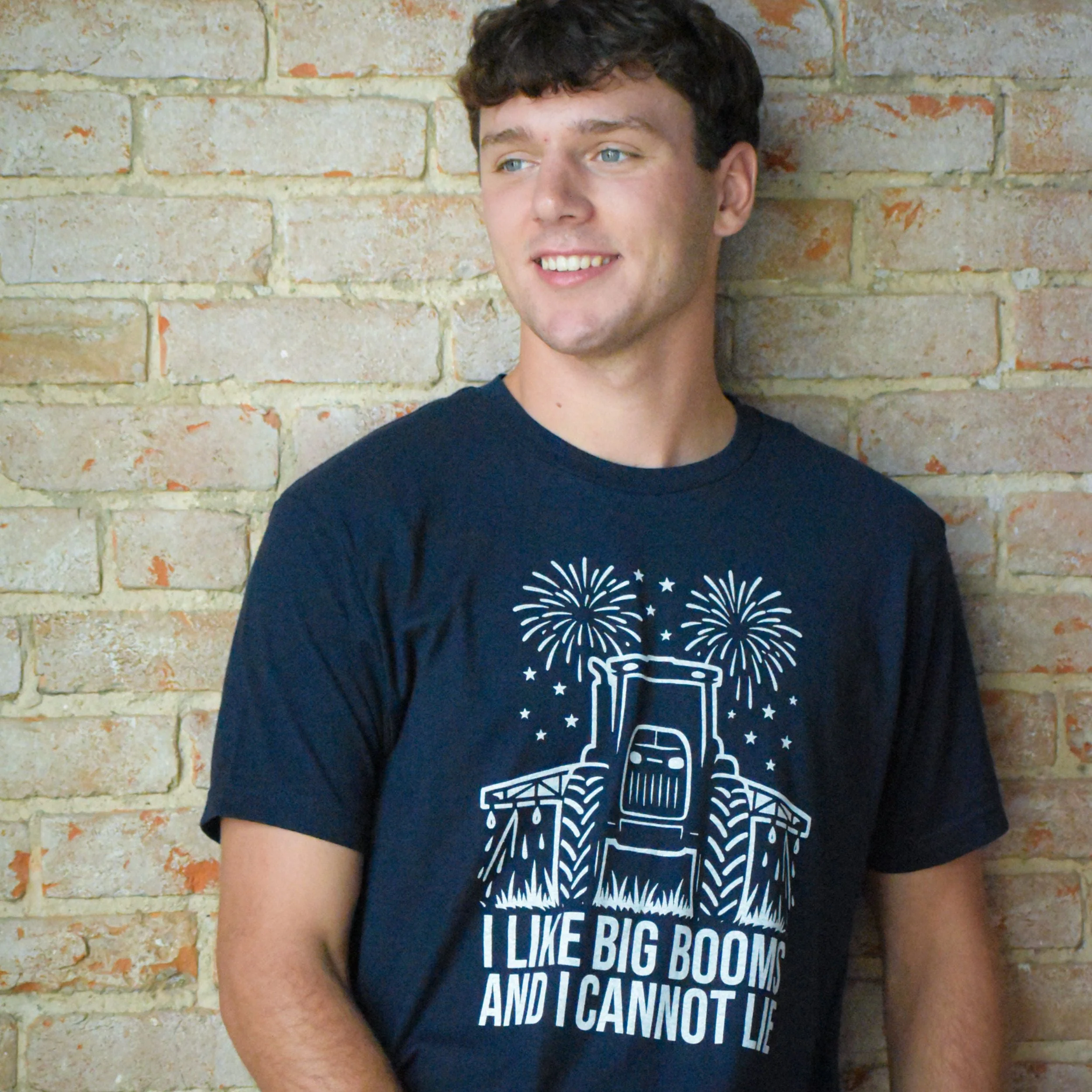 I Like Big Booms T-Shirt | Multiple Sizes | The Hex + The Hive - Image 3