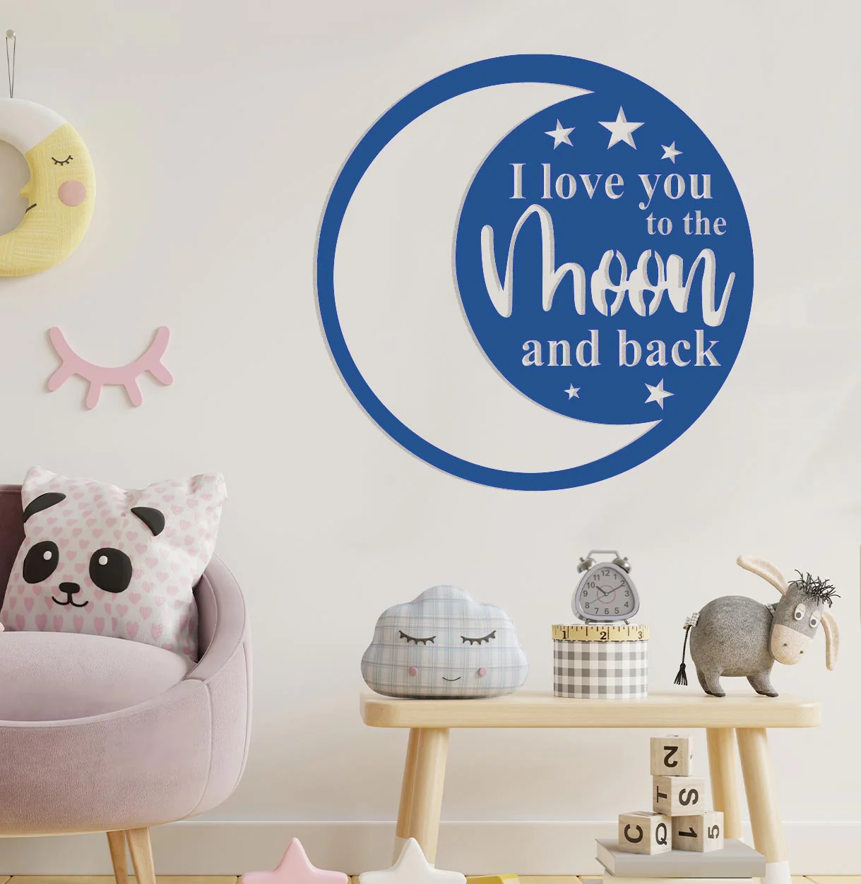 I Love You to the Moon and Back Sign - Image 11