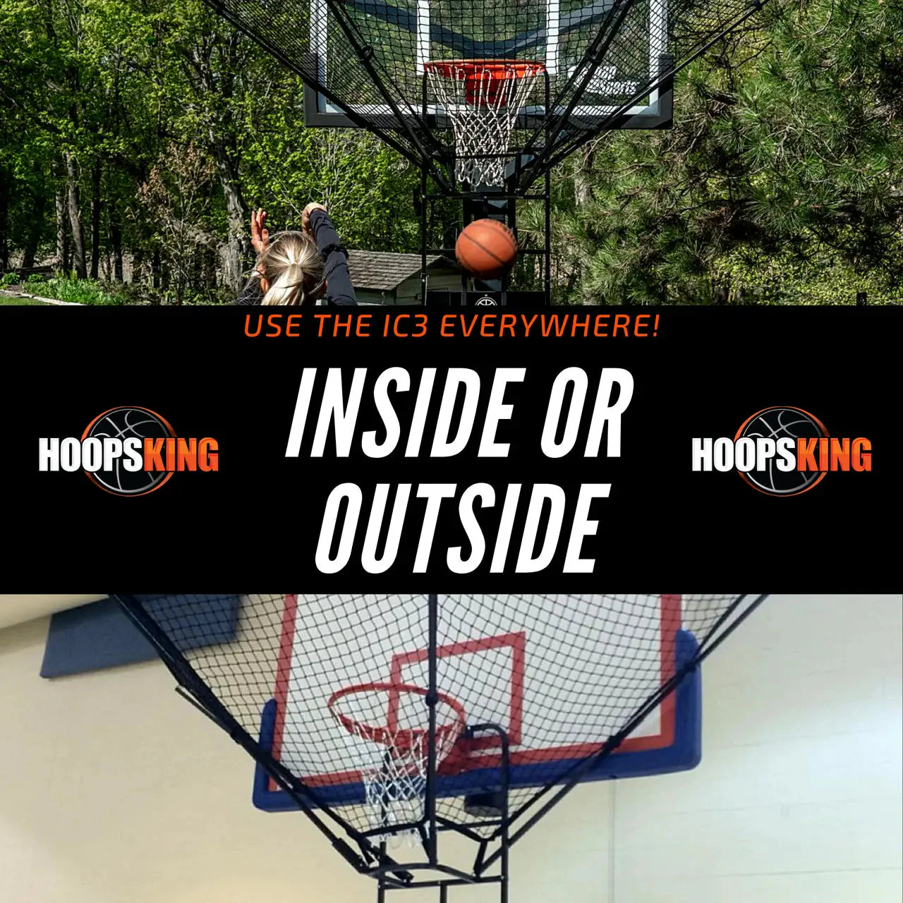 IC3 Basketball Shooting Machine Rebounder - Image 7