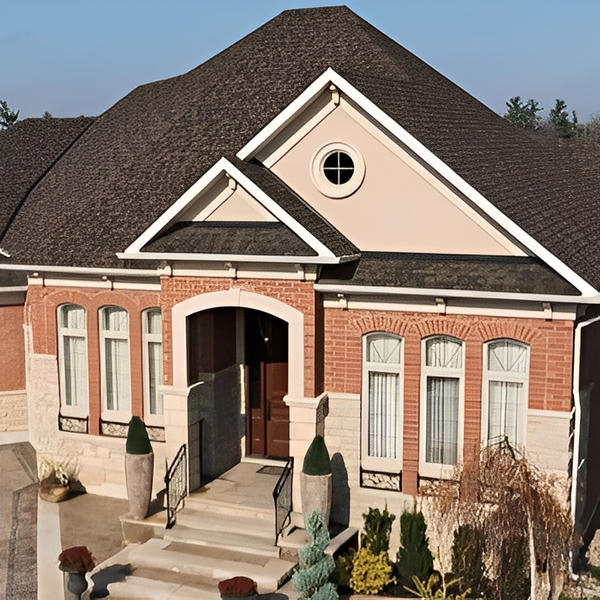 IKO Cambridge Hip & Ridge Shingle (1 Bundle - 36.5 Lin Ft) - Dual Brown - Image 2