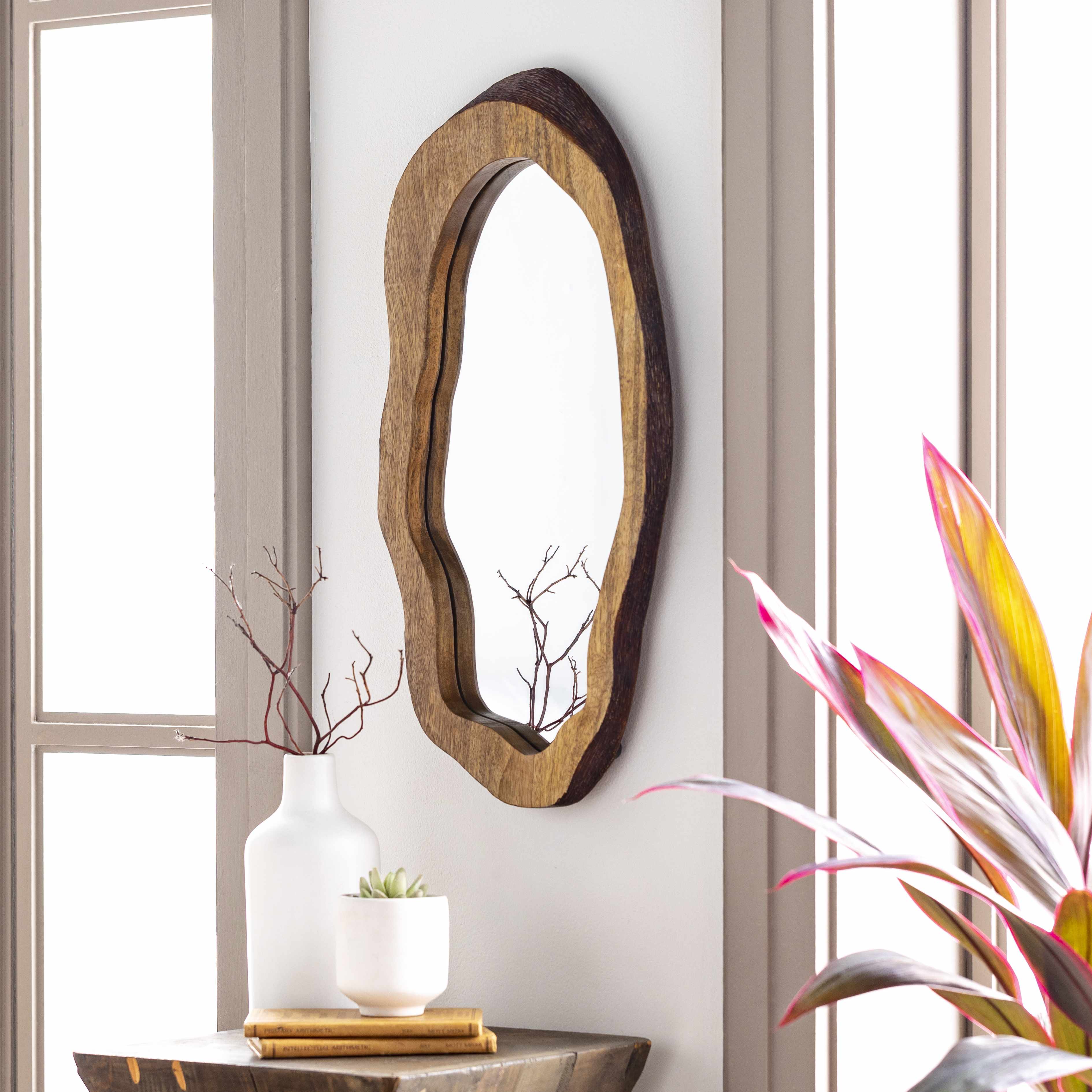 Ilaya Wood Mirror - Image 3