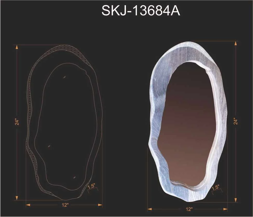 Ilaya Wood Mirror - Image 8