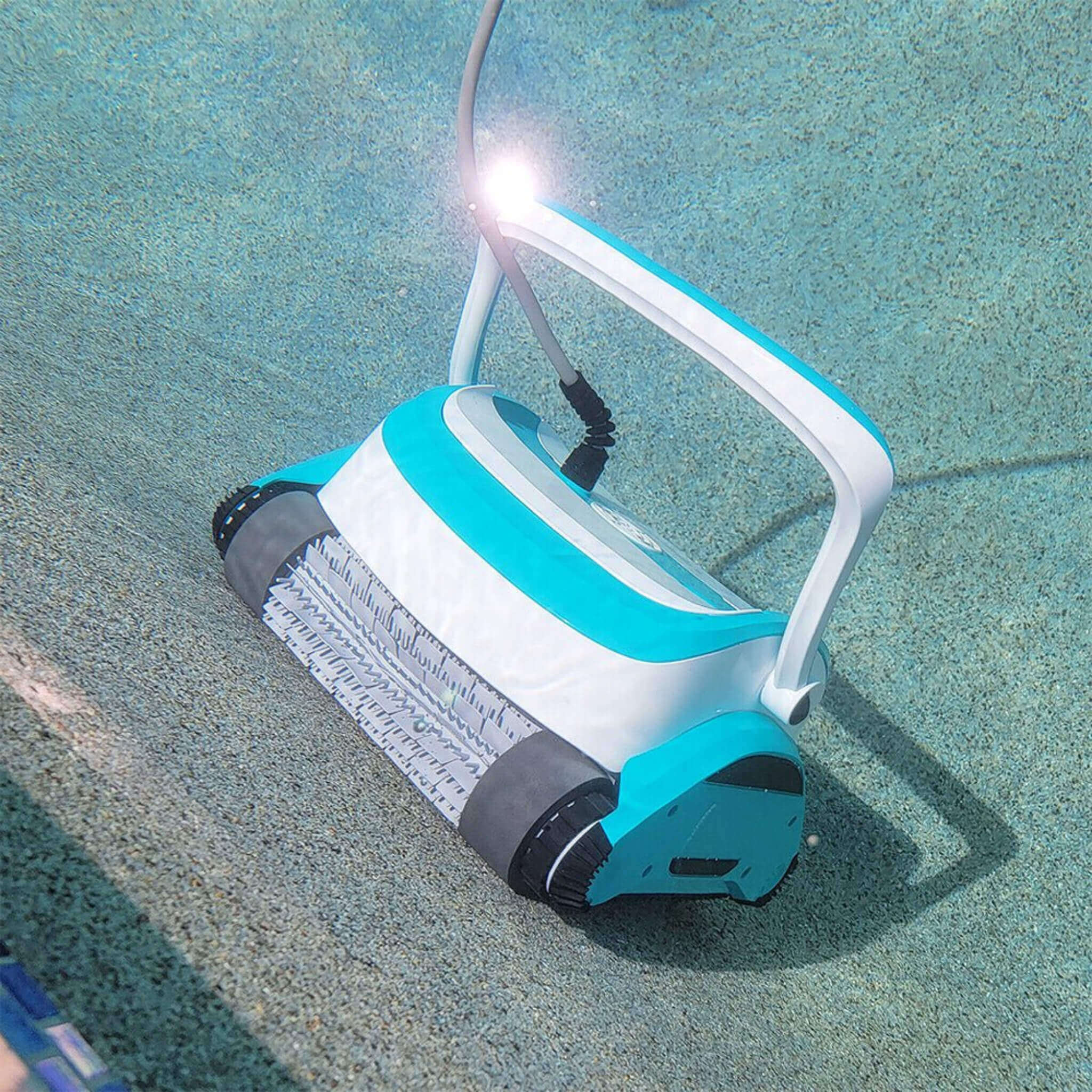 Inground Automatic Dual Scrub Robotic Pool Vacuum Cleaner, 150W (SAK51836)