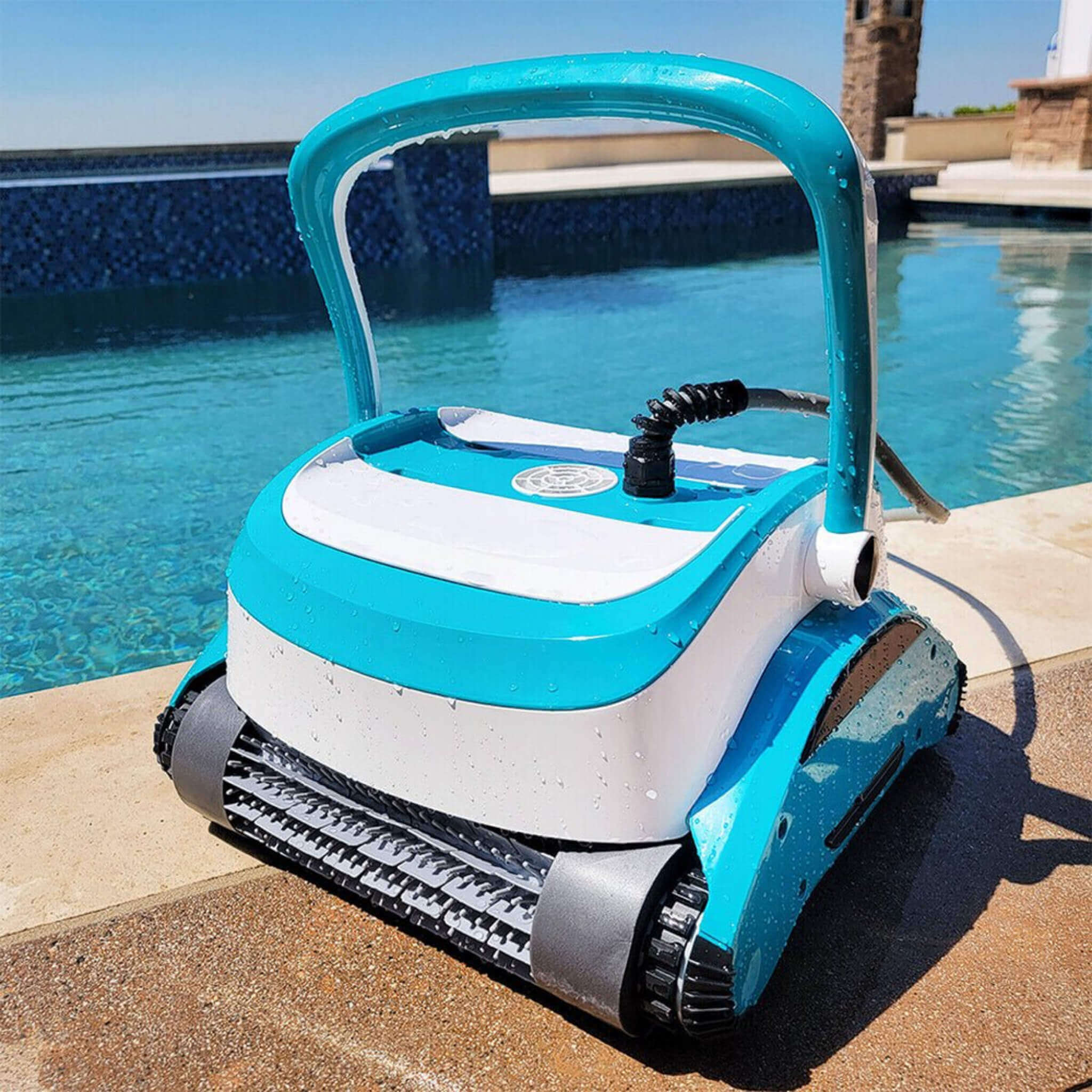Inground Automatic Dual Scrub Robotic Pool Vacuum Cleaner, 150W (SAK51836) - Image 3