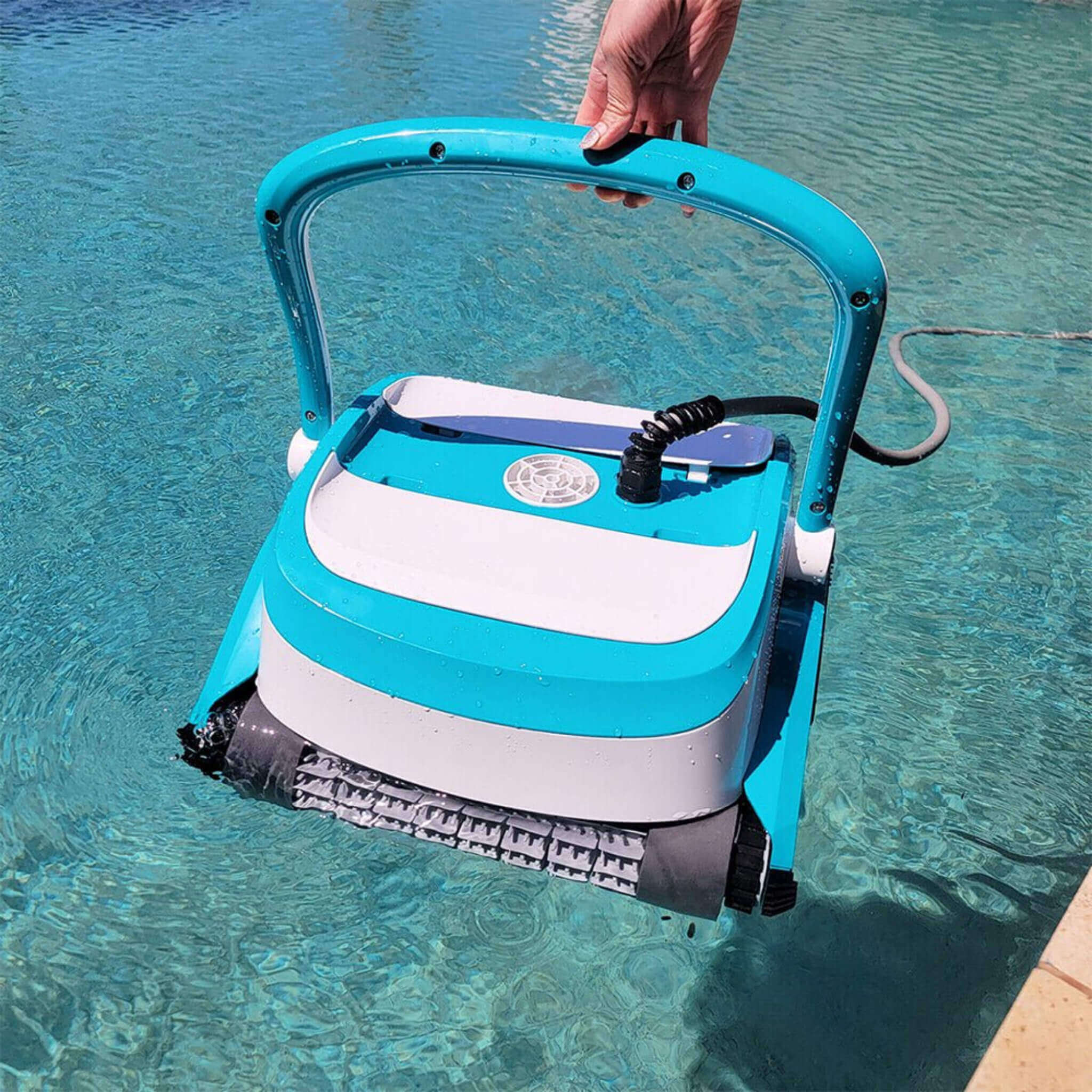 Inground Automatic Dual Scrub Robotic Pool Vacuum Cleaner, 150W (SAK51836) - Image 5