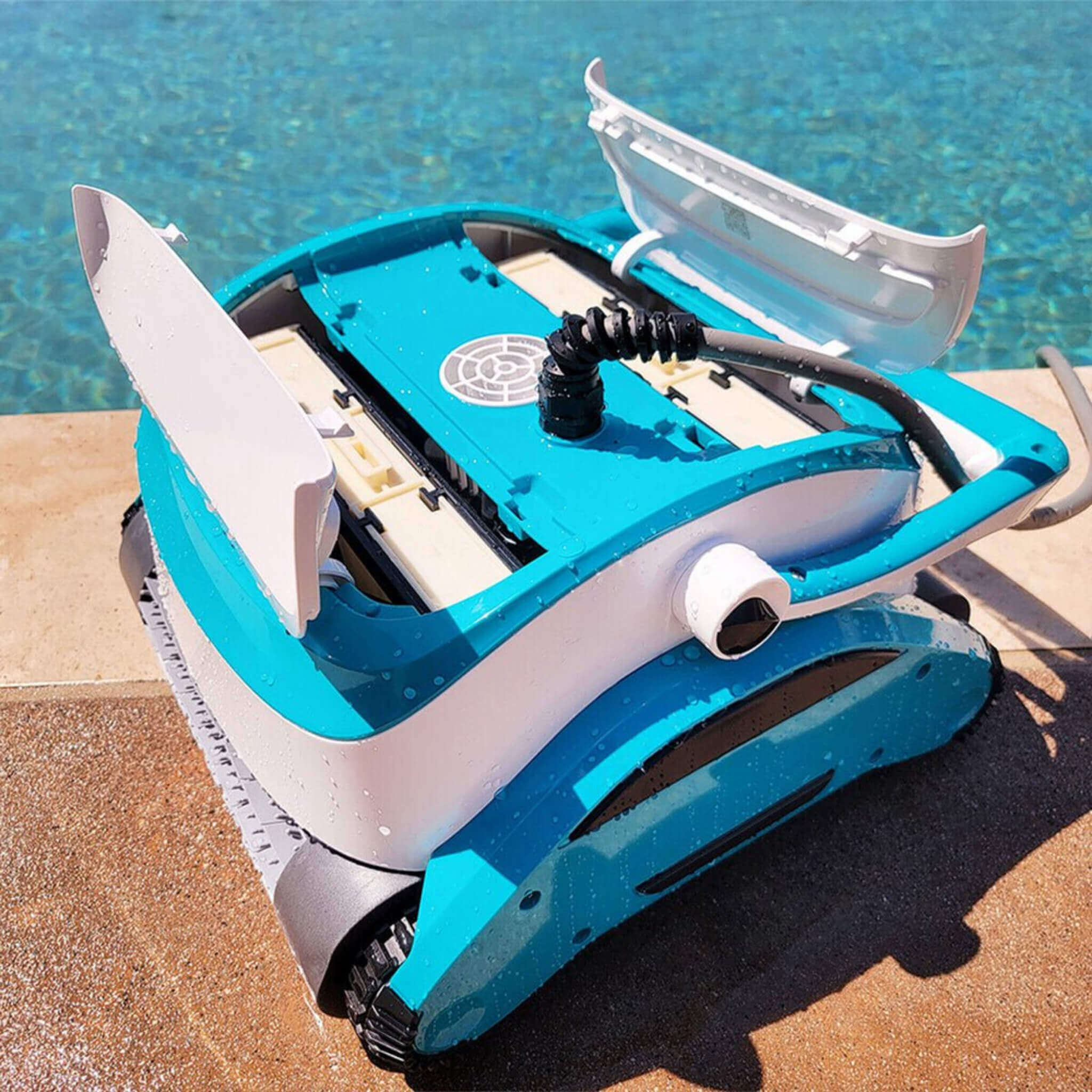 Inground Automatic Dual Scrub Robotic Pool Vacuum Cleaner, 150W (SAK51836) - Image 6