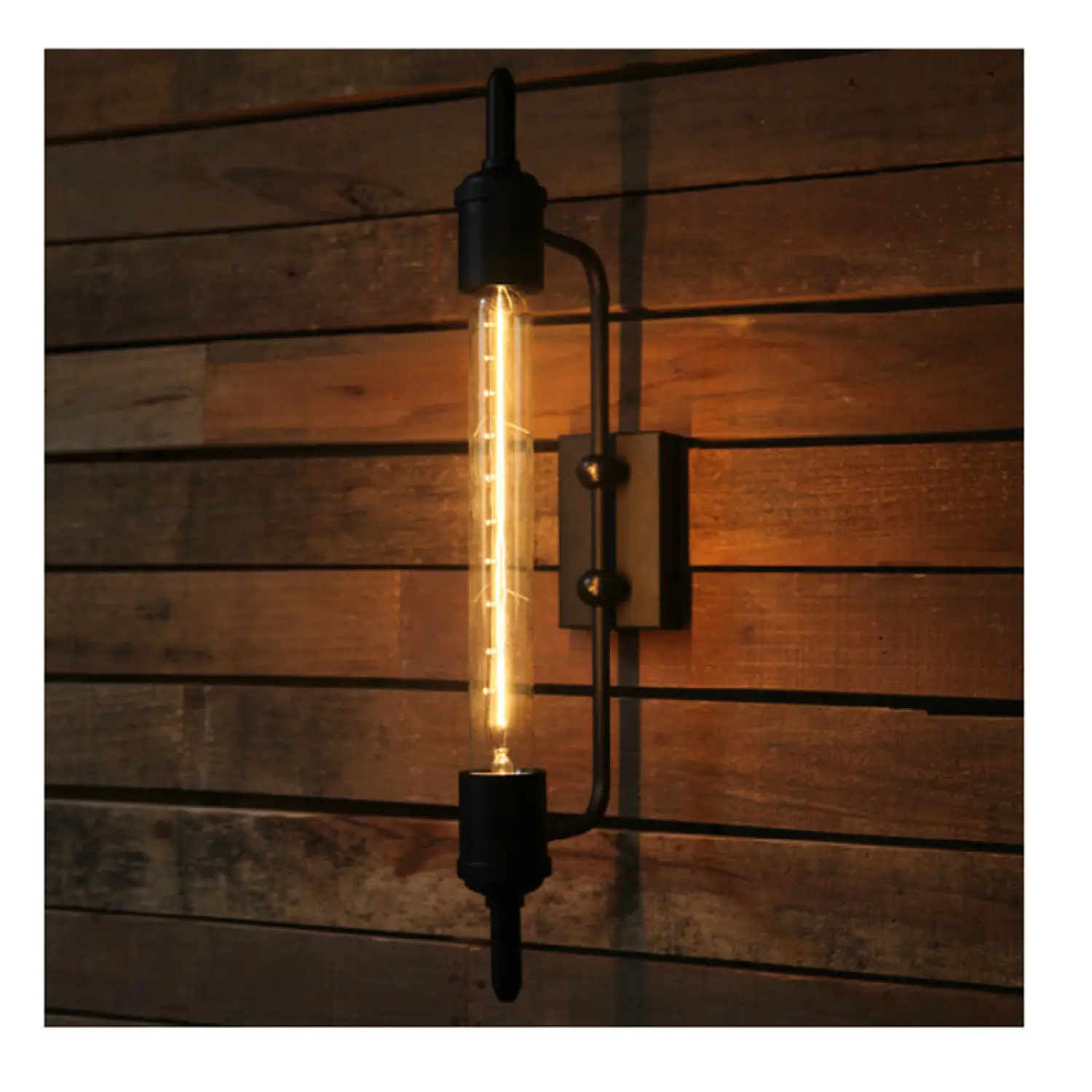 Innovative American Style Pipe Lamp for Balcony, Stairs and Bedside - Image 2