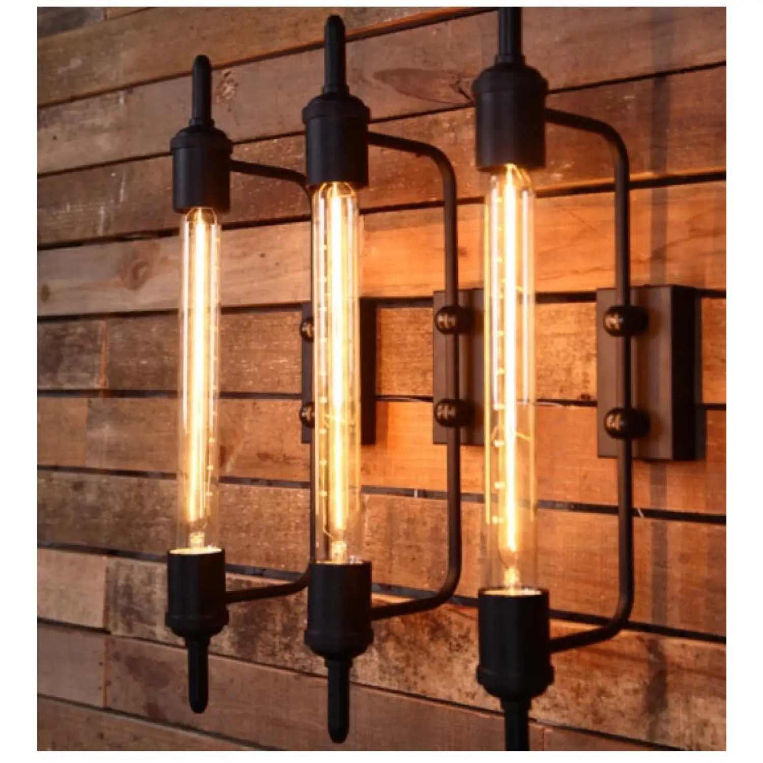 Innovative American Style Pipe Lamp for Balcony, Stairs and Bedside - Image 4
