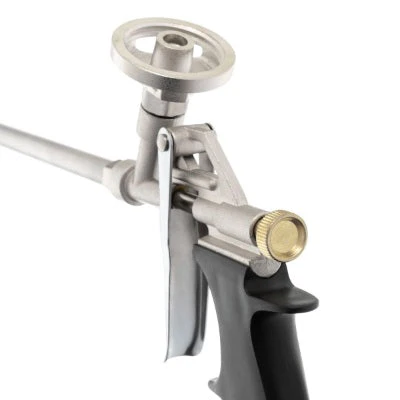 Intertool Foam Dispensing Gun - Aluminum Basket & Needle with 6mm Brass Tip - Image 4