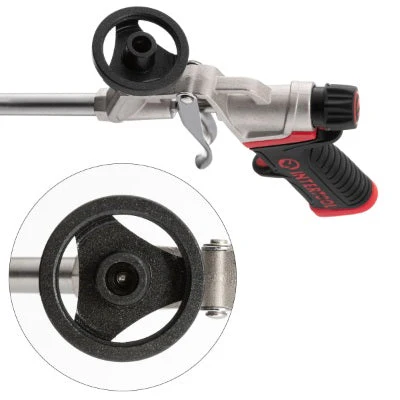 Intertool Storm Foam Dispensing Gun - PTFE Basket & Aluminum Needle with 6mm Brass Tip - Image 3