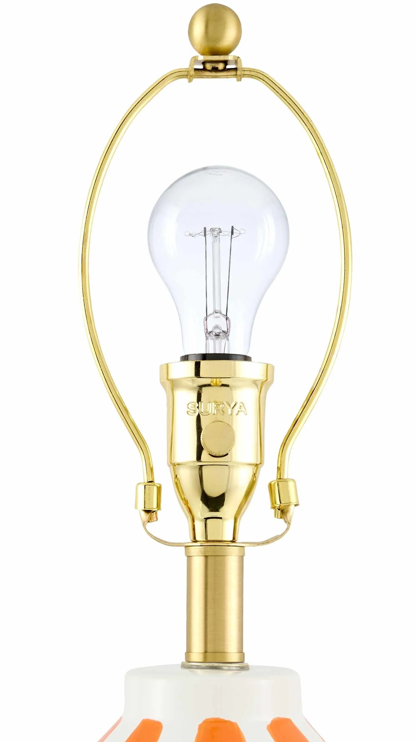 Isbergues Orange Table Lamp - Image 3