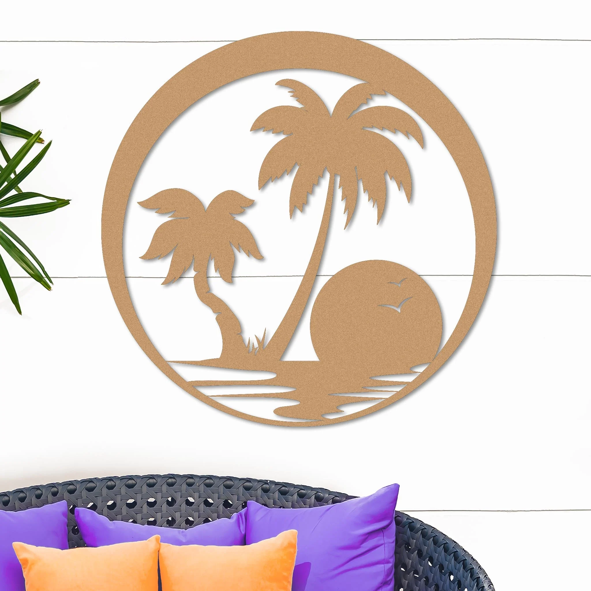 Island Sunset Sign - Image 11