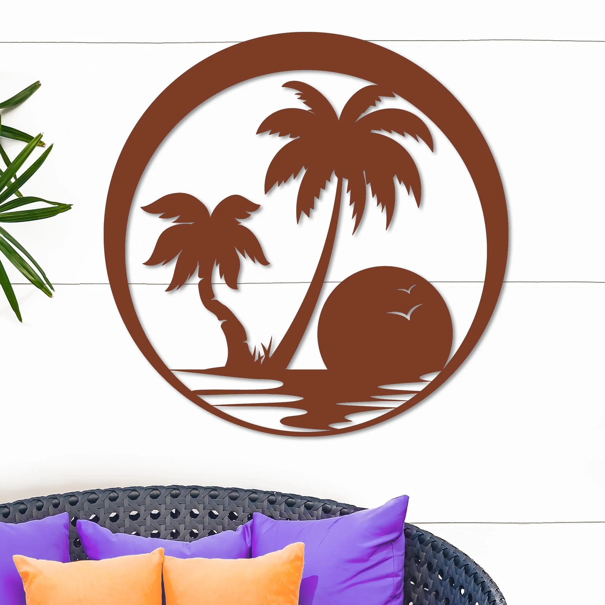 Island Sunset Sign - Image 12