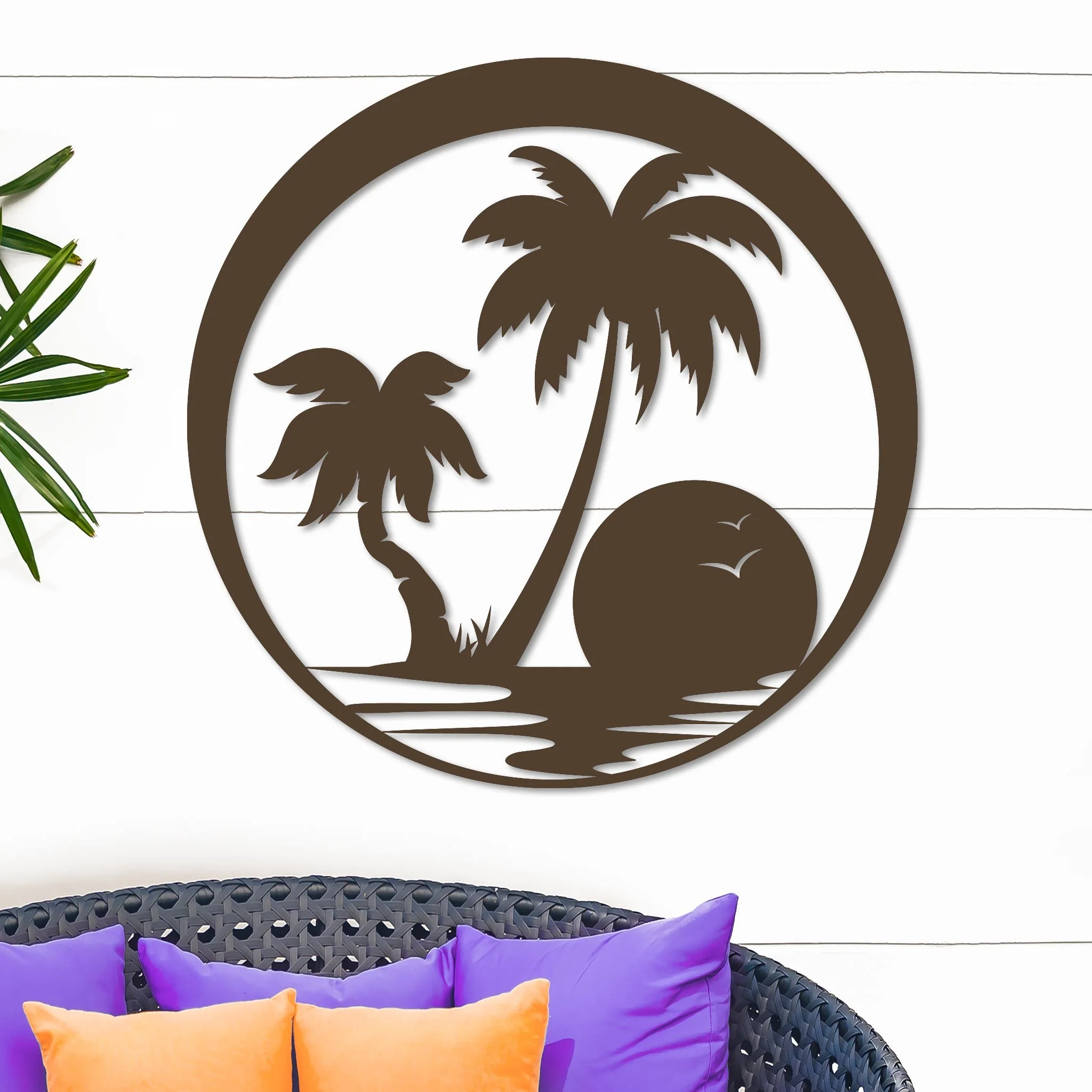 Island Sunset Sign - Image 13