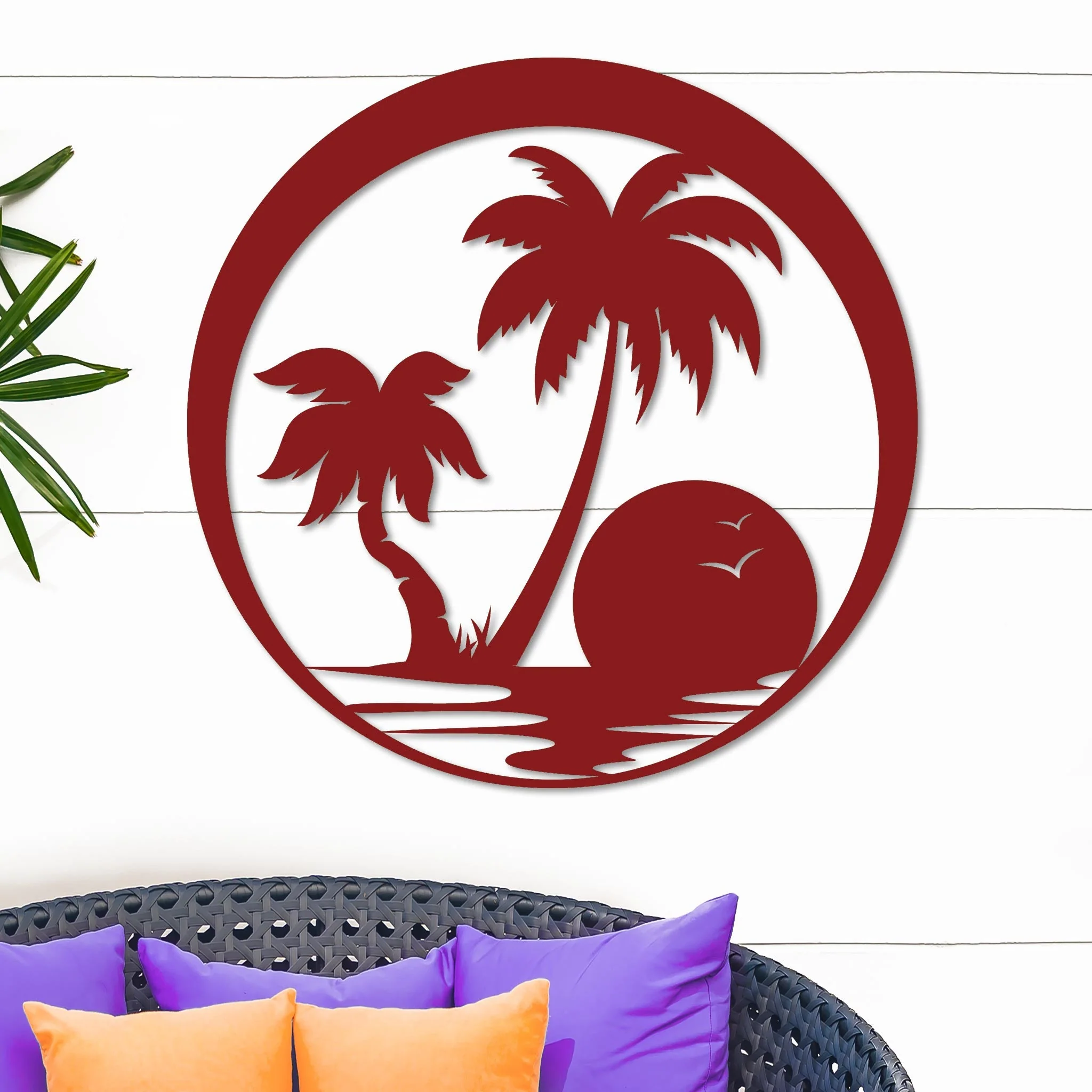 Island Sunset Sign - Image 14