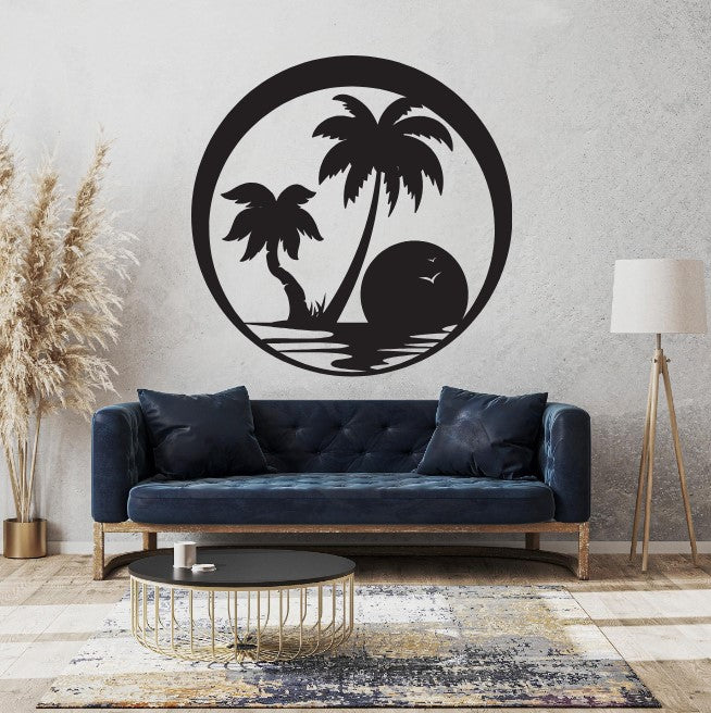 Island Sunset Sign - Image 4