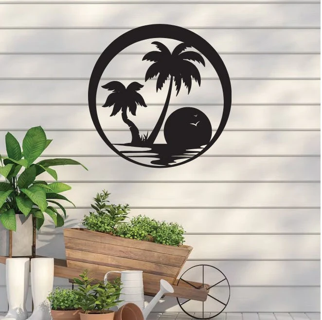 Island Sunset Sign - Image 5