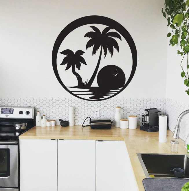 Island Sunset Sign - Image 6