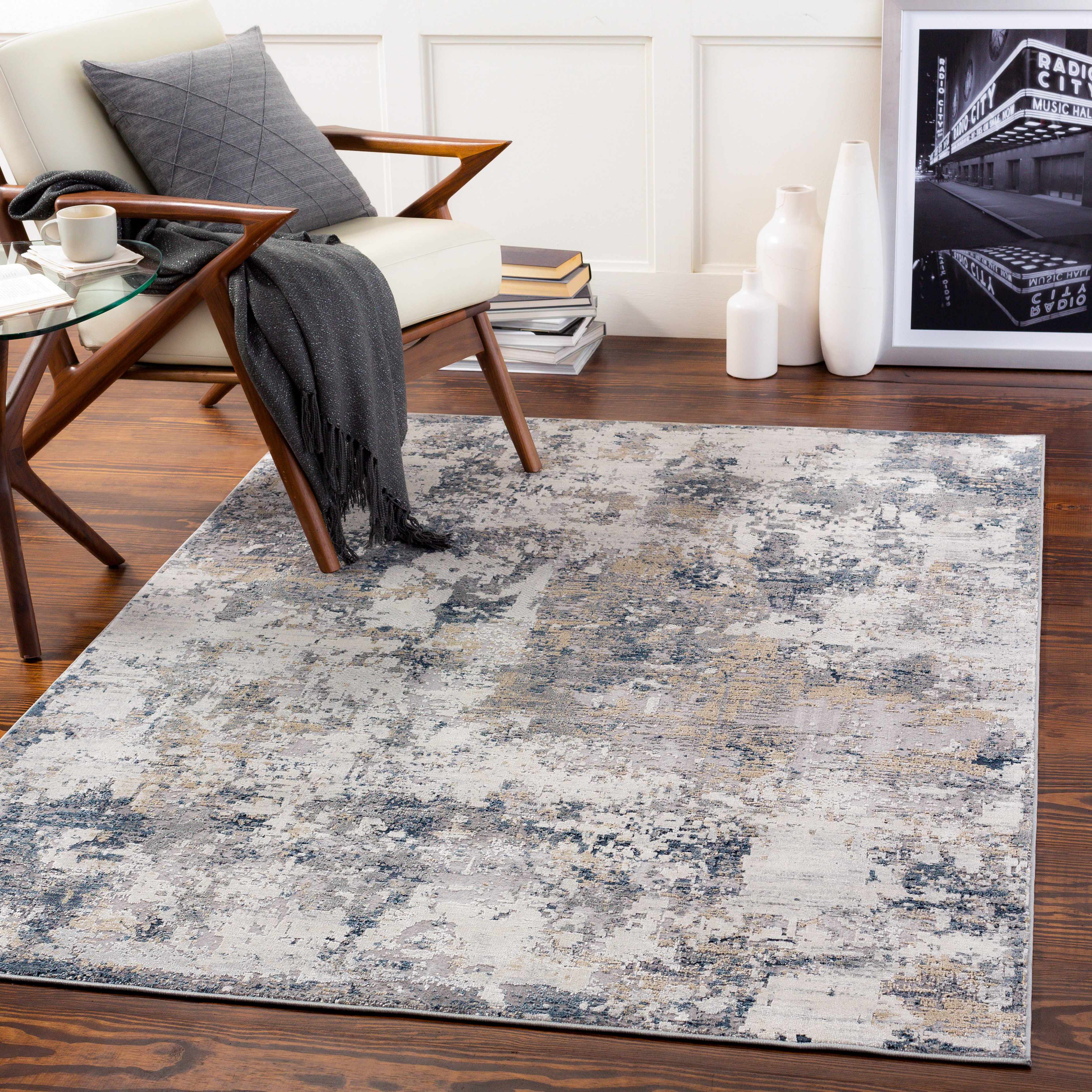Islington Textured Luxe Area Rug - Clearance - Image 2