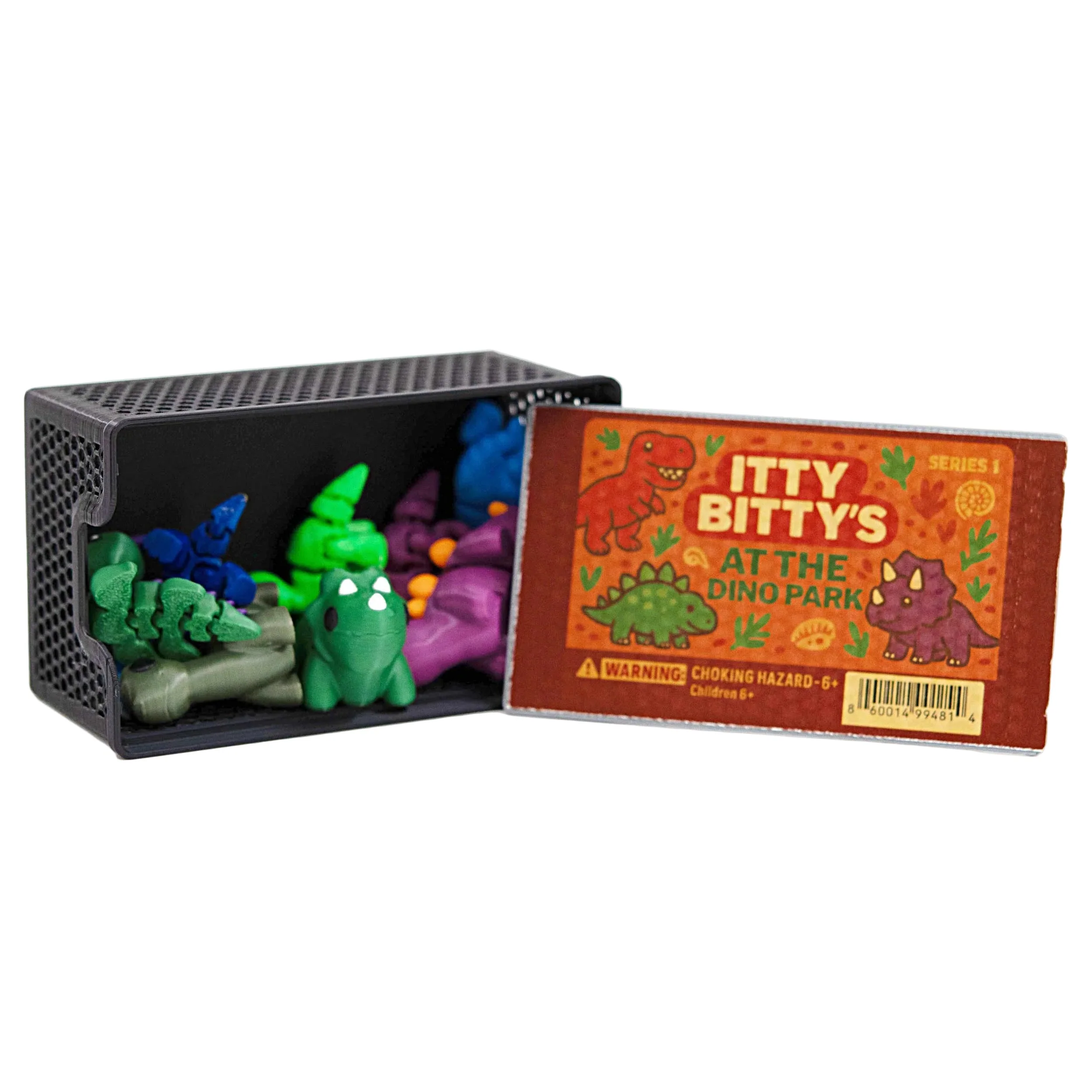 Itty Bitty's at the Dino Park | Case of 10 3D Printed Dinosaurs | Black Sheep Products LLC - Image 2