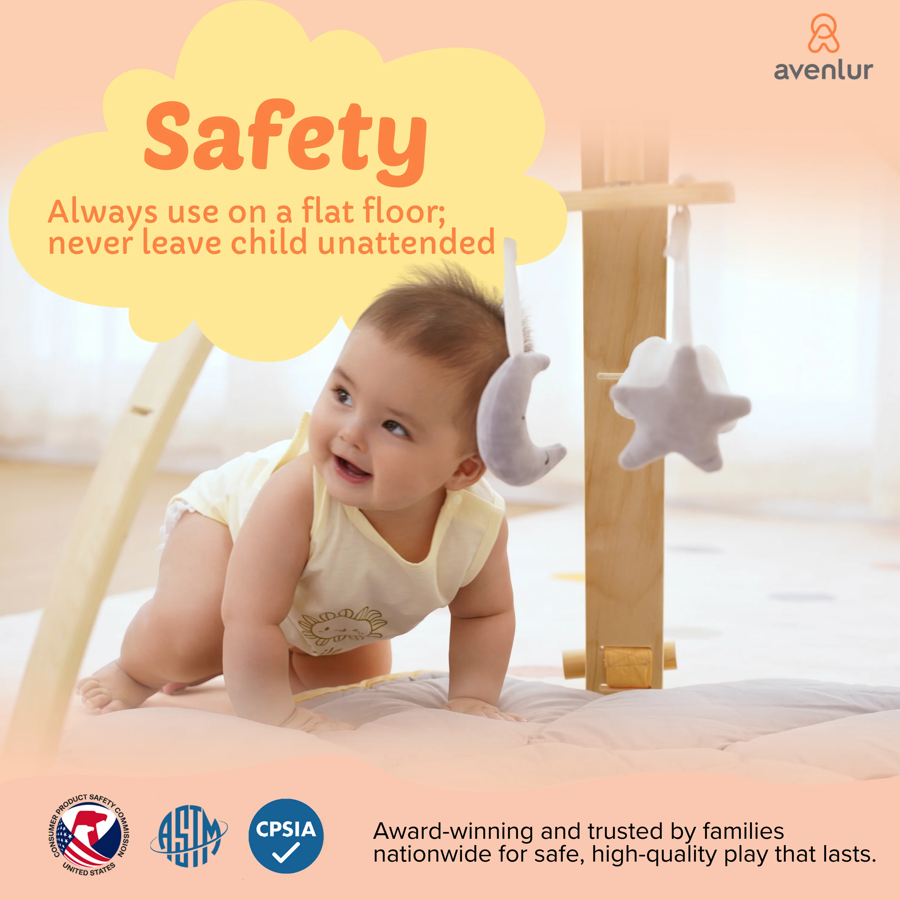 Ivy | 3-in-1 Baby Bouncer,  Gym & Toddler Activity Table - Image 7