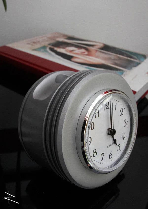 J-Cobs WWII Boeing Stearman Warbird Radial Engine Piston Desk Clock (Raw Edition) - Image 9