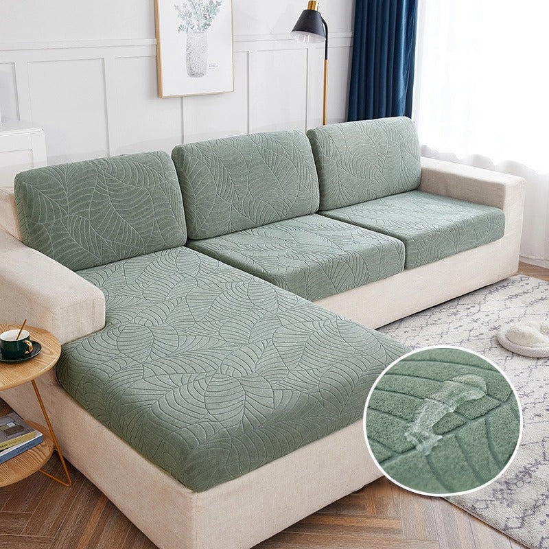 Jacquard Elastic Sofa Cover Water Resistant Removable Furniture Protector Perfect for Pets and Kids - Image 10