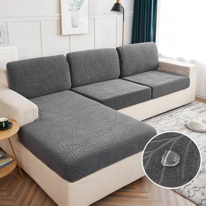 Jacquard Elastic Sofa Cover Water Resistant Removable Furniture Protector Perfect for Pets and Kids - Image 13