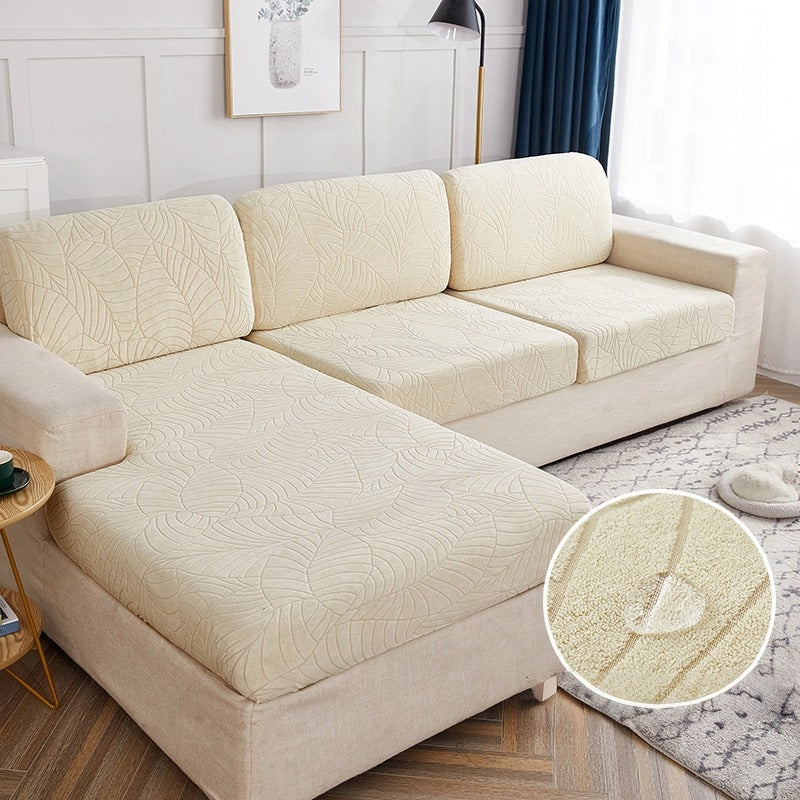 Jacquard Elastic Sofa Cover Water Resistant Removable Furniture Protector Perfect for Pets and Kids - Image 14