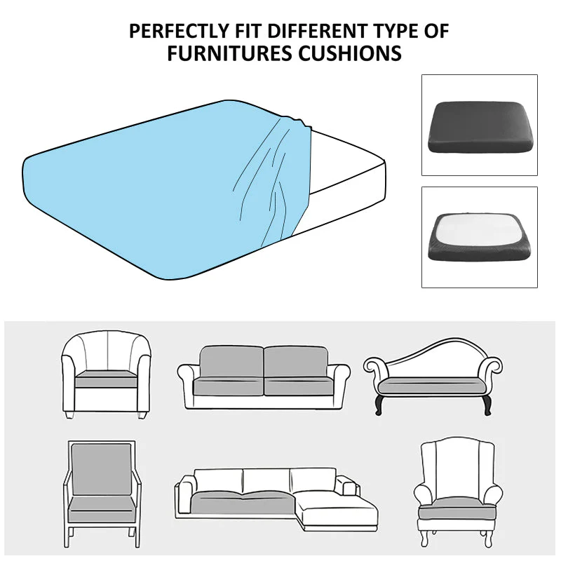 Jacquard Elastic Sofa Cover Water Resistant Removable Furniture Protector Perfect for Pets and Kids - Image 3