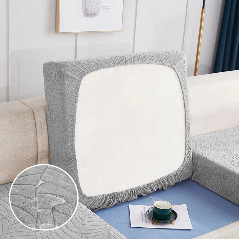 Jacquard Elastic Sofa Cover Water Resistant Removable Furniture Protector Perfect for Pets and Kids - Image 4