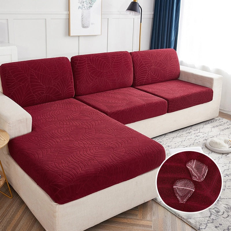 Jacquard Elastic Sofa Cover Water Resistant Removable Furniture Protector Perfect for Pets and Kids - Image 7