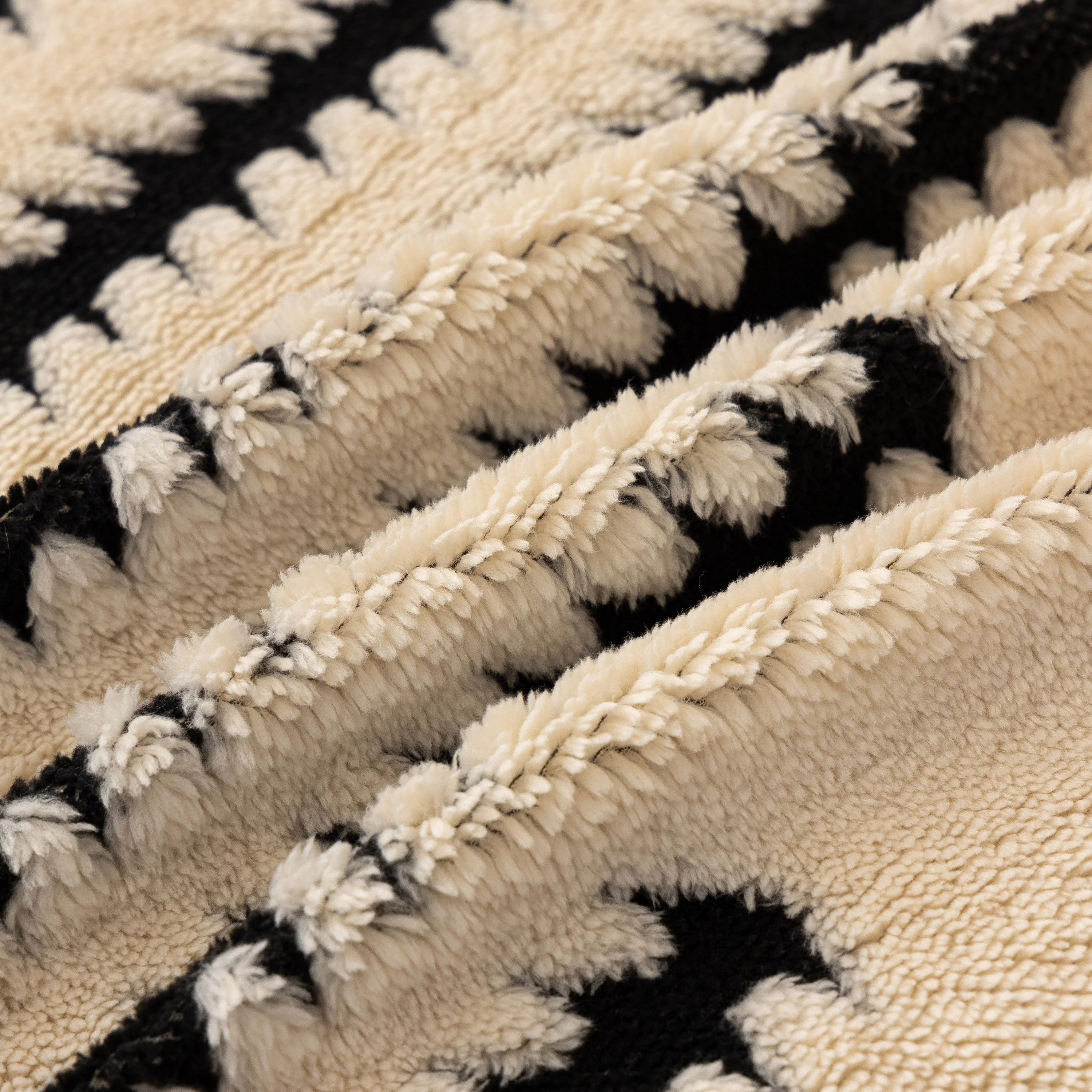 Jacquard Fleece Throw Blanket for Couch Plush Fuzzy Cozy Soft Blankets and Throws for Sofa - Image 100