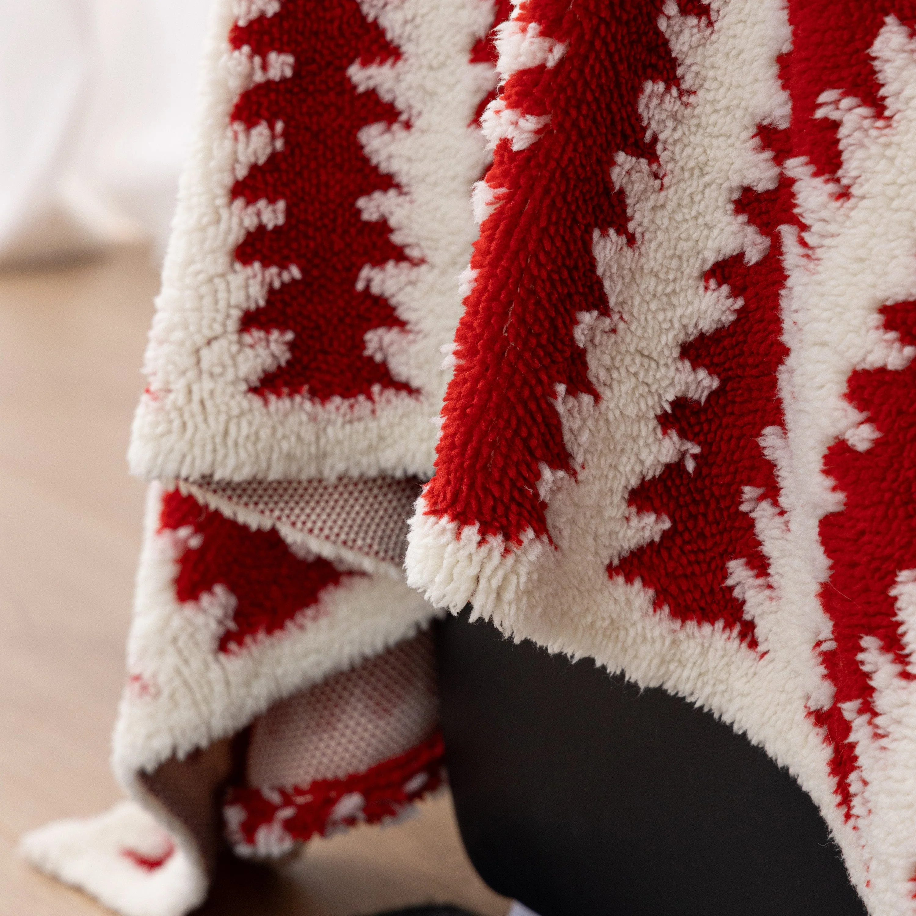 Jacquard Fleece Throw Blanket for Couch Plush Fuzzy Cozy Soft Blankets and Throws for Sofa - Image 57