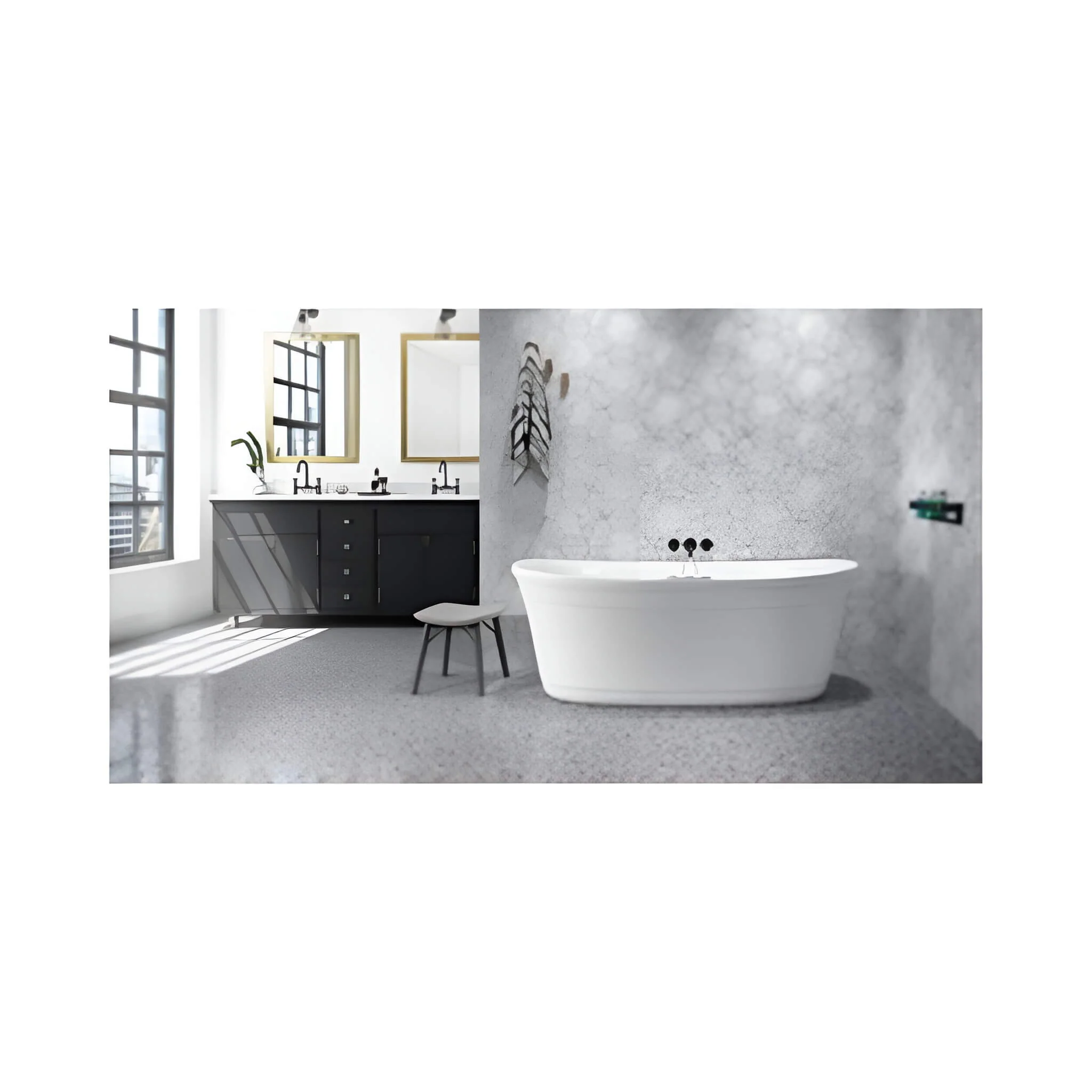 Jacuzzi Arga 67-Inch Classic Swirlpool™ Whirlpool Bathtub [JAGF6735PCL6IPW/M] (SAK85401) - Image 10
